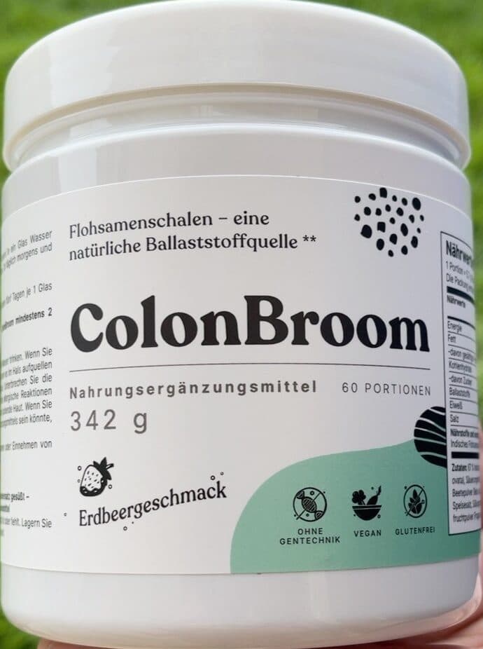 ColonBroom Weightloss Bloating Dietary Supplement packshot