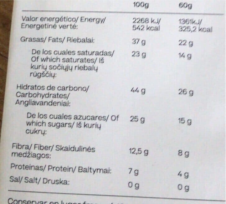 Open Food Facts Dates cacao packshot