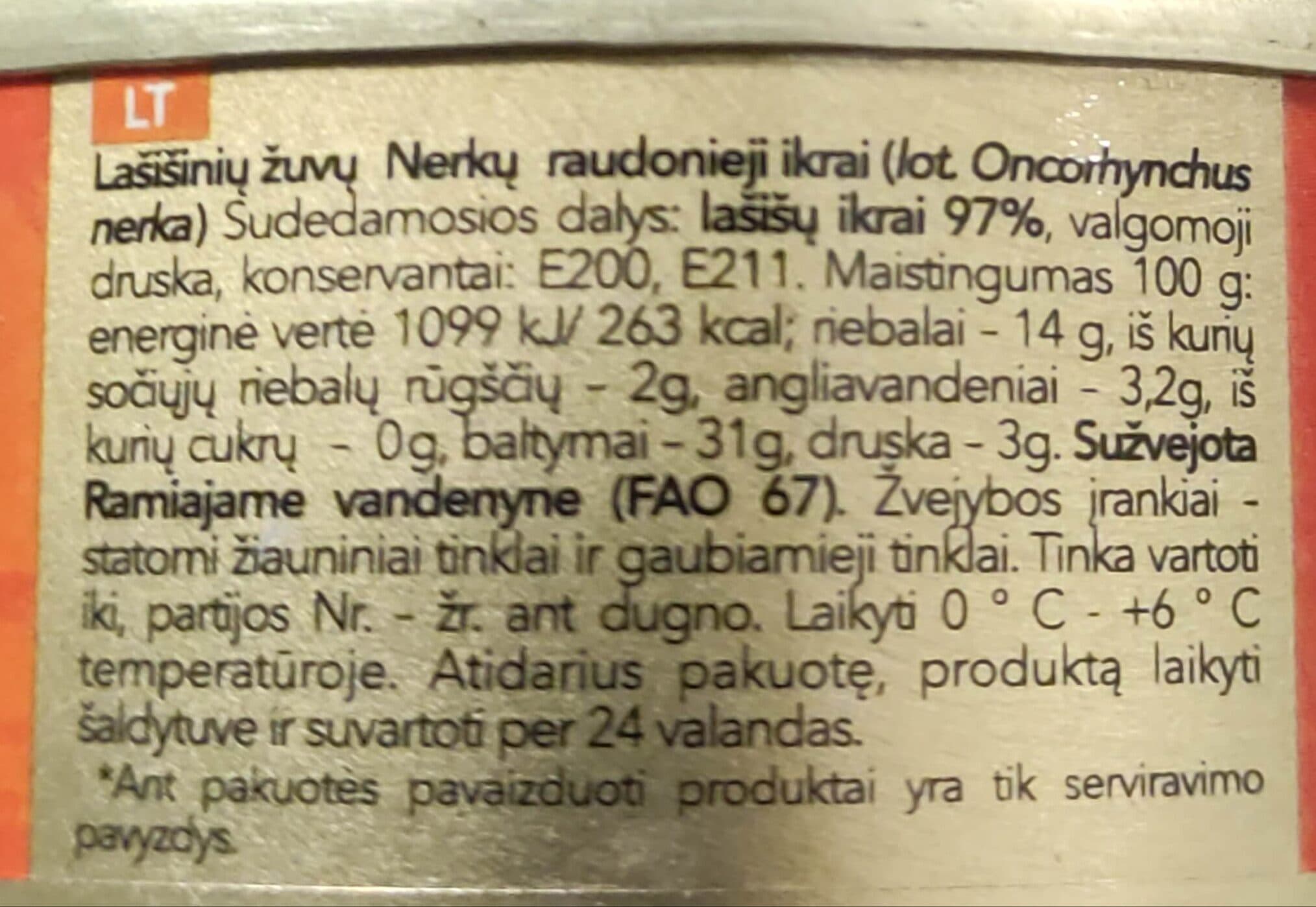 Alaska Seafood Salmon red caviar packshot