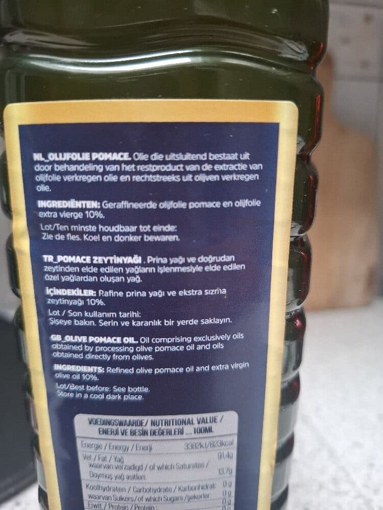 Sahane Olive oil packshot