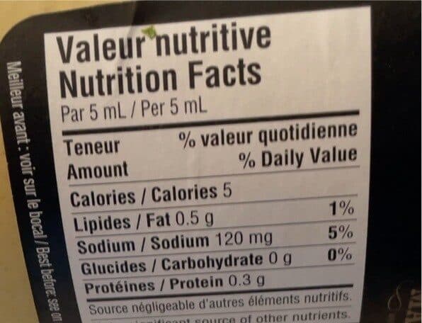 Open Food Facts Dijon originale packshot
