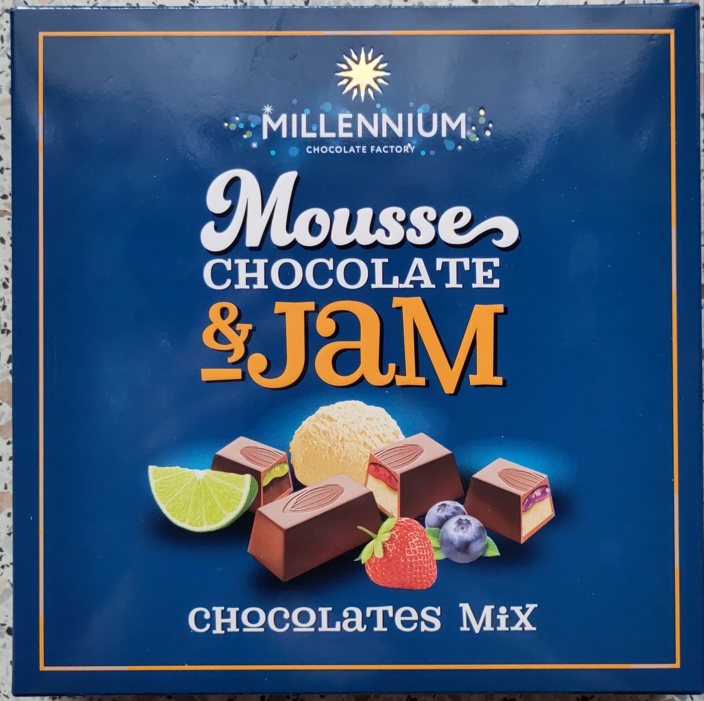 Millenium Mousse chocolate & jam suklaasekoitus packshot