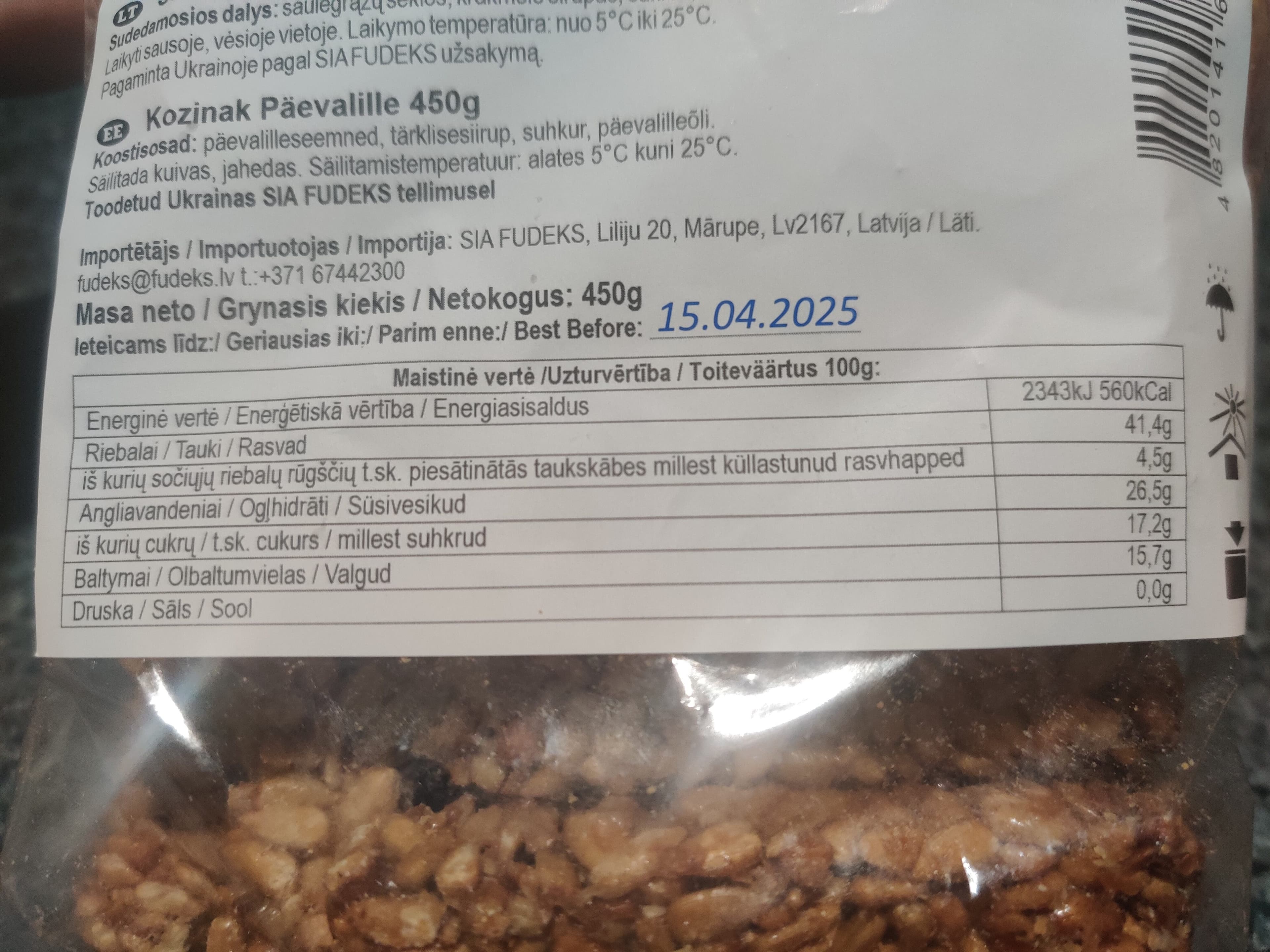 Sia Fudeks 4820141658146 packshot