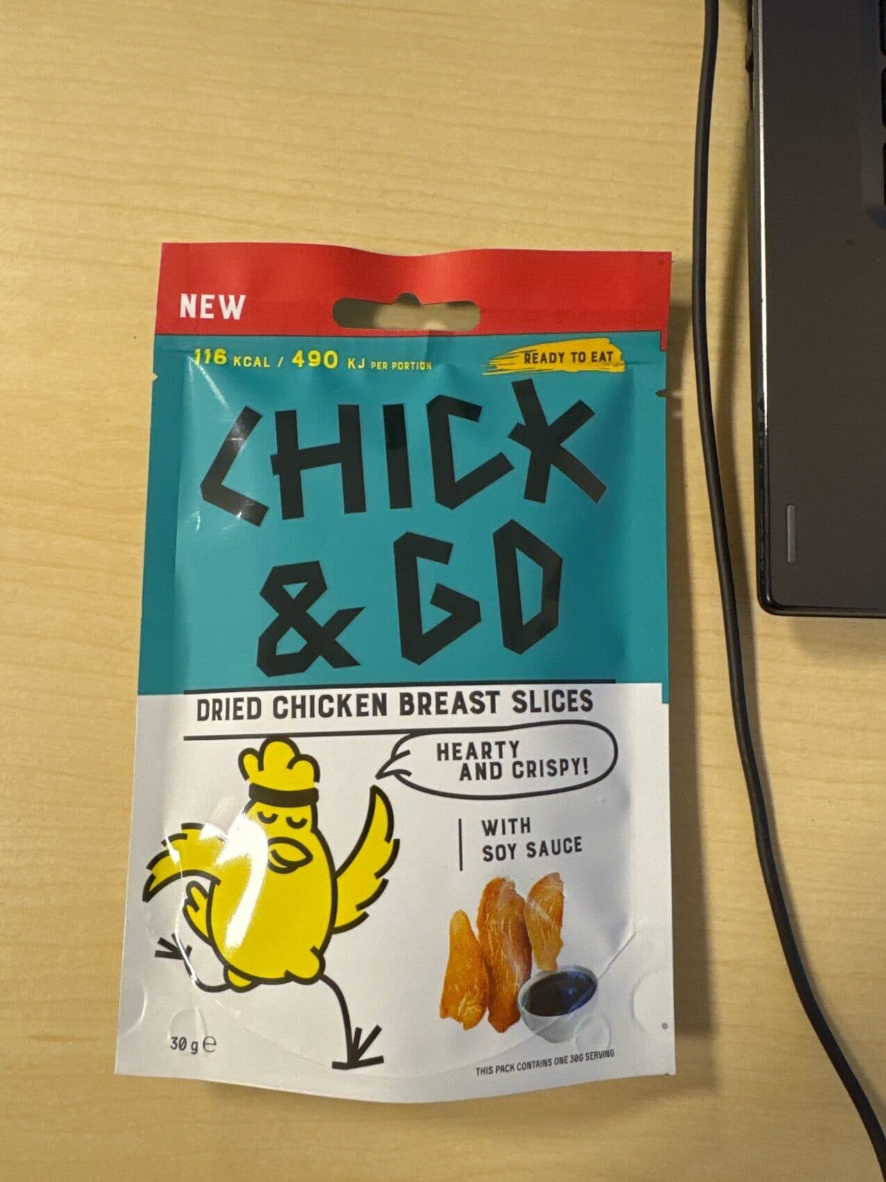 Chick & Go Dried Chicken Slices With Soy Sauce packshot