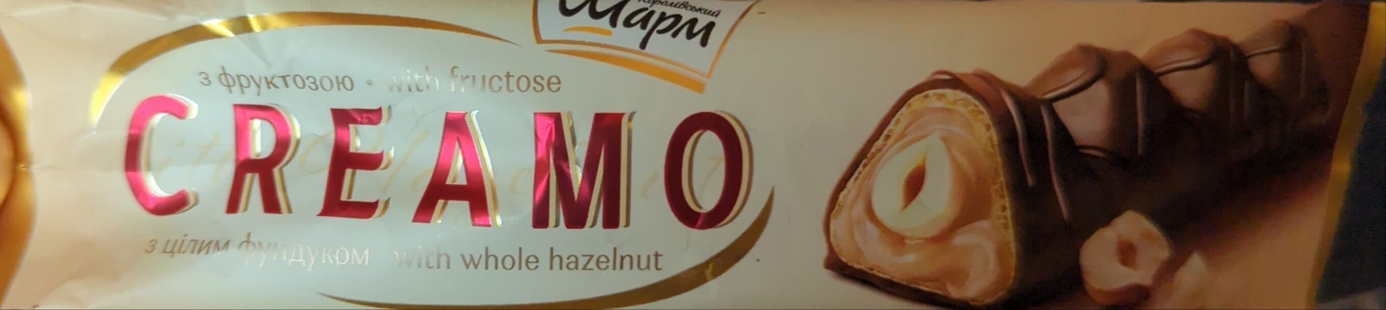 royal charm šokoladinis batonėlis creamo packshot