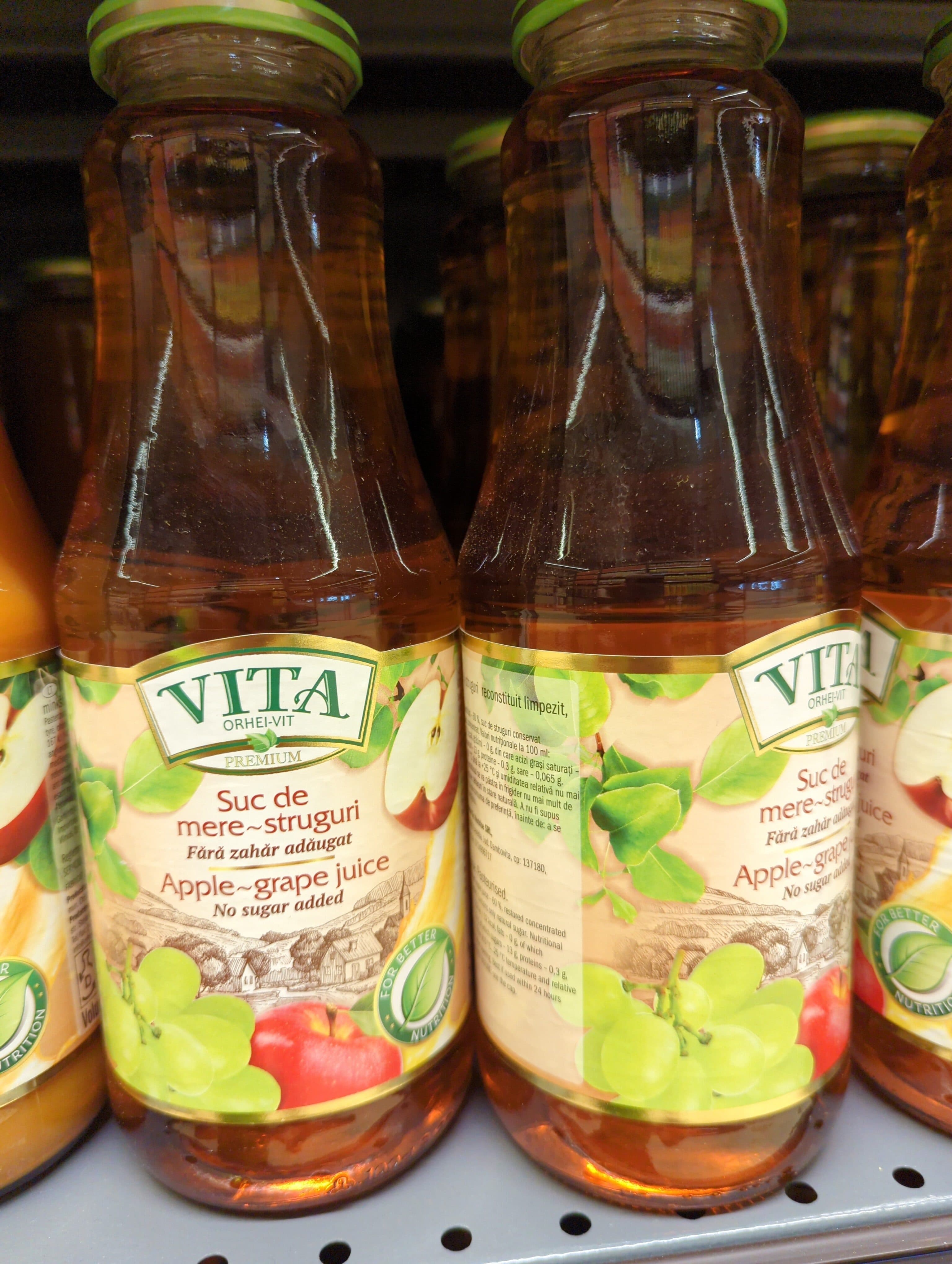 vita Obuolių - vynuogių sultys iš koncentrato packshot