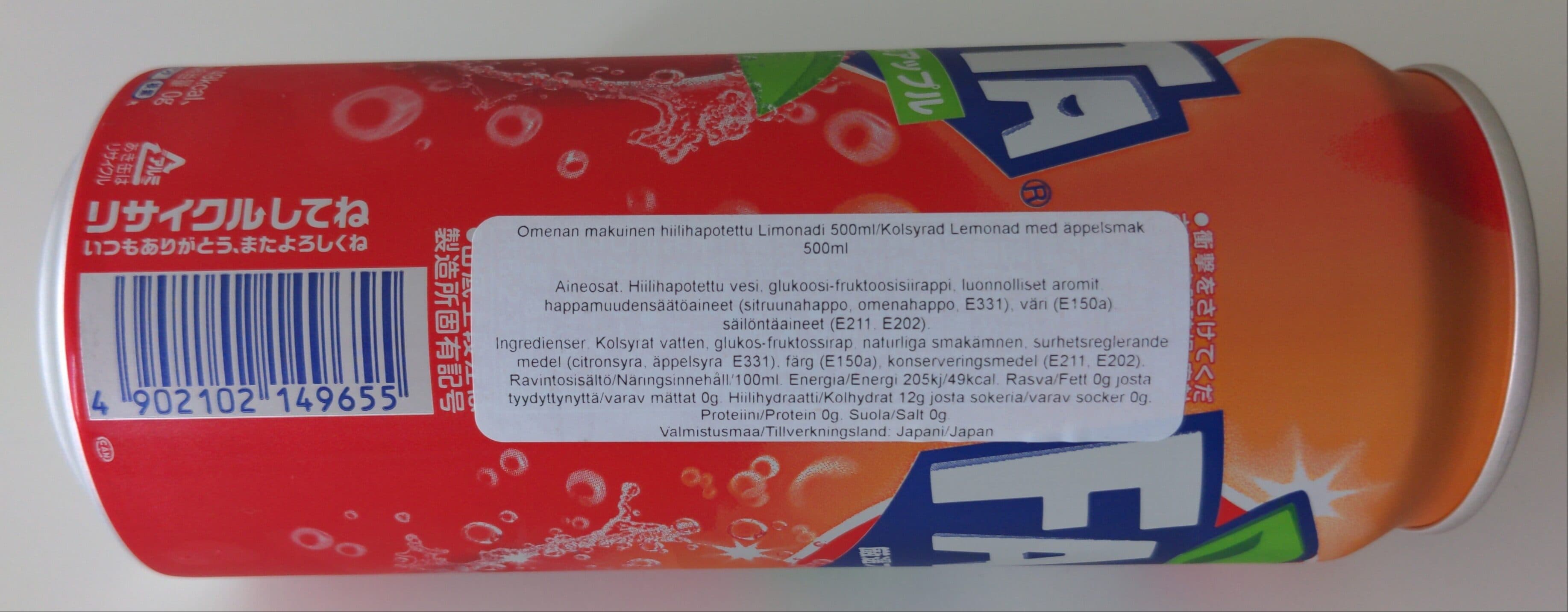 Fanta 4902102149655 packshot