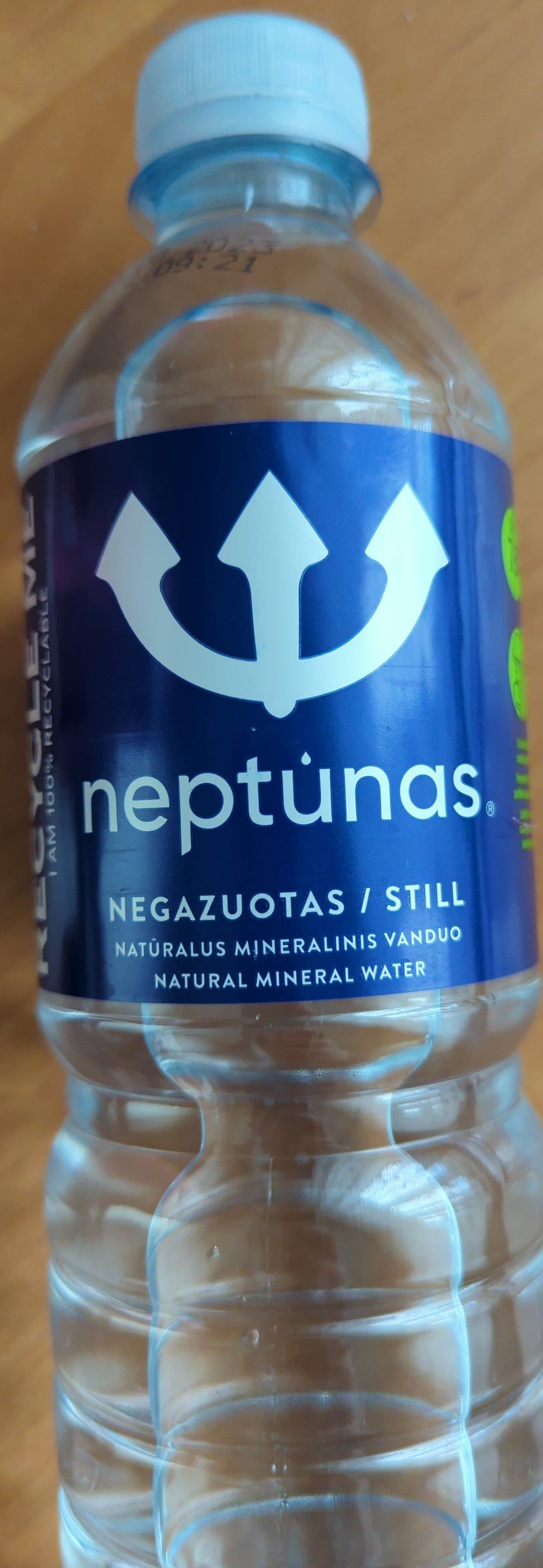 Neptunas Negazuotas vanduo packshot