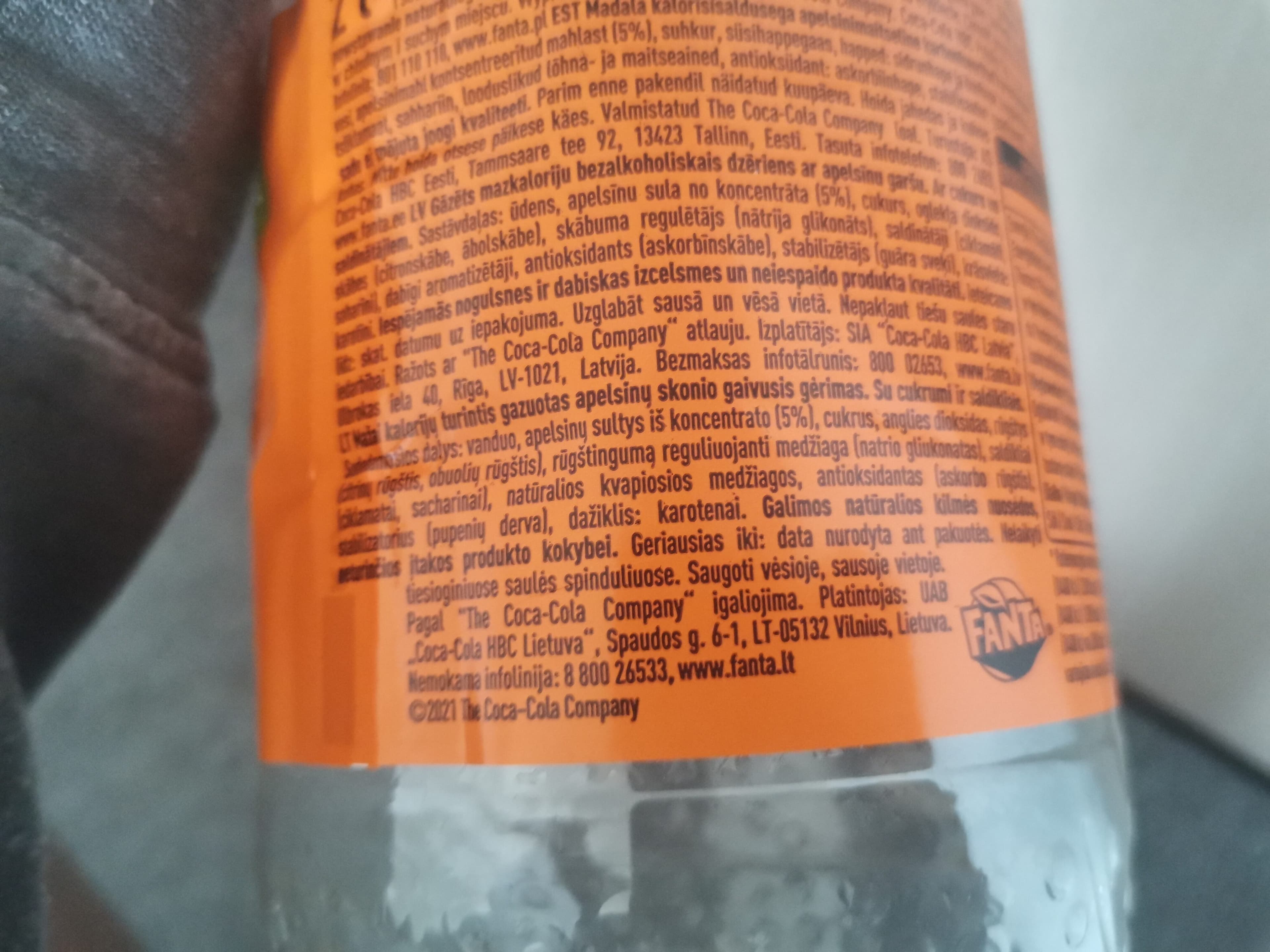 Fanta Fanta Orange packshot