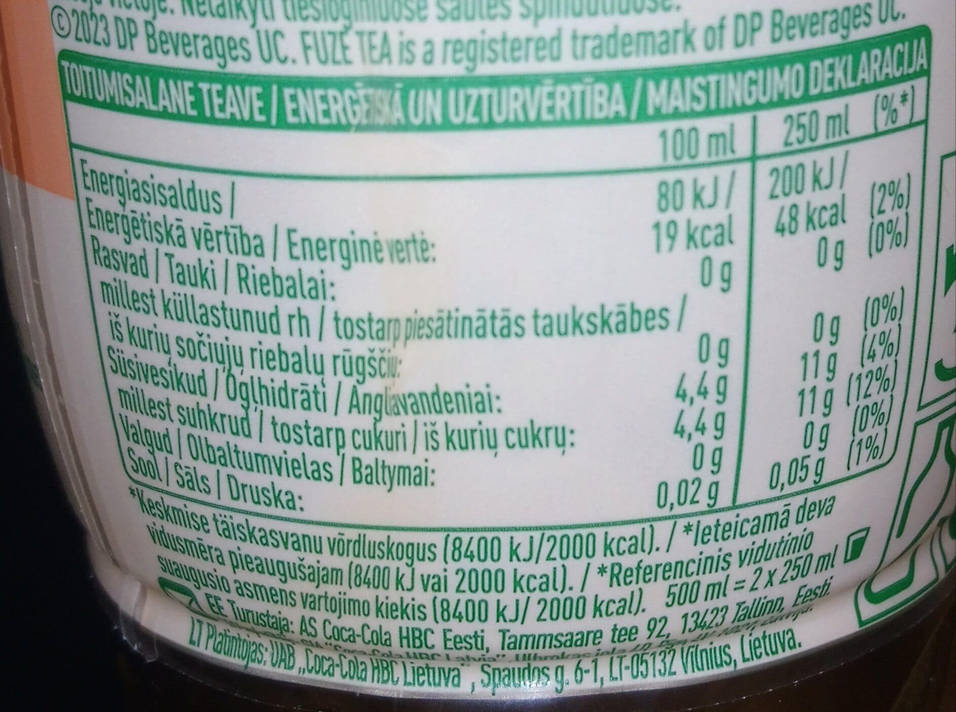 Fuzetea Fuzetea Peach packshot