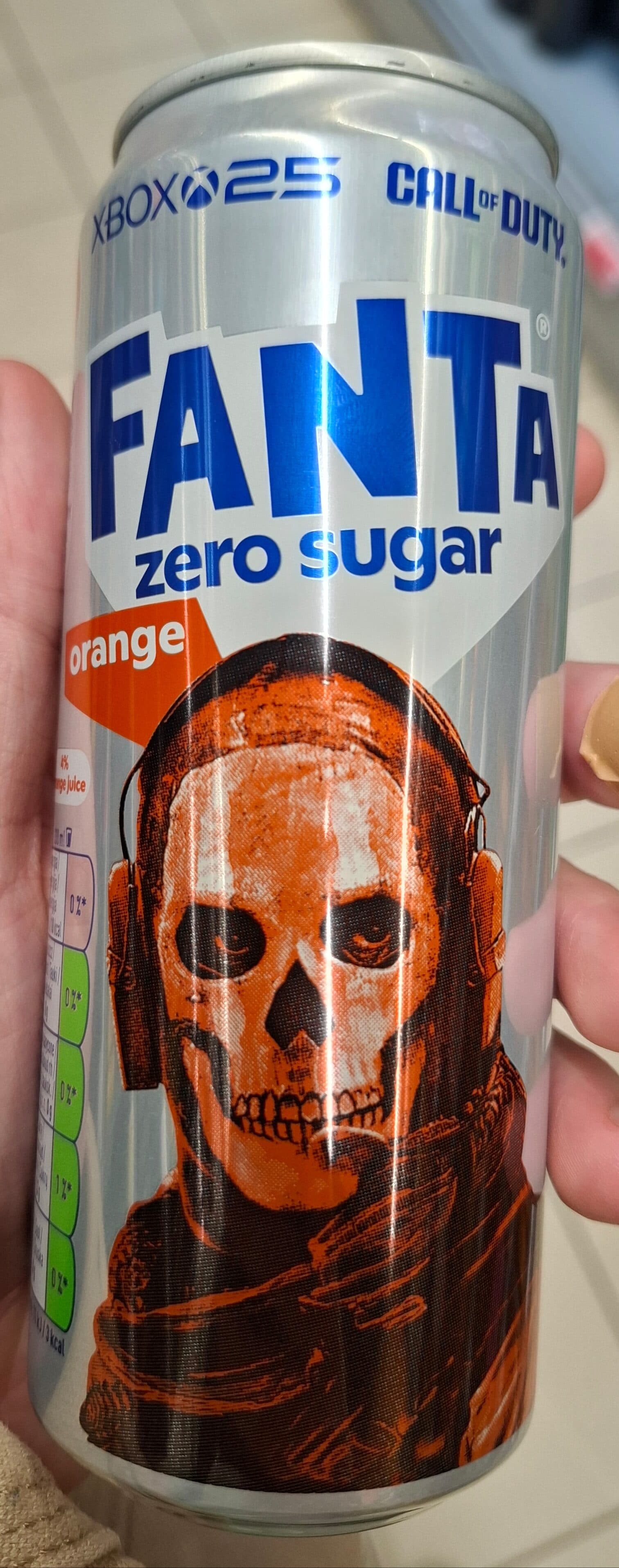 Fanta Fanta Zero Sugar packshot