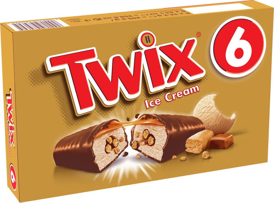 Twix Twix glacé packshot