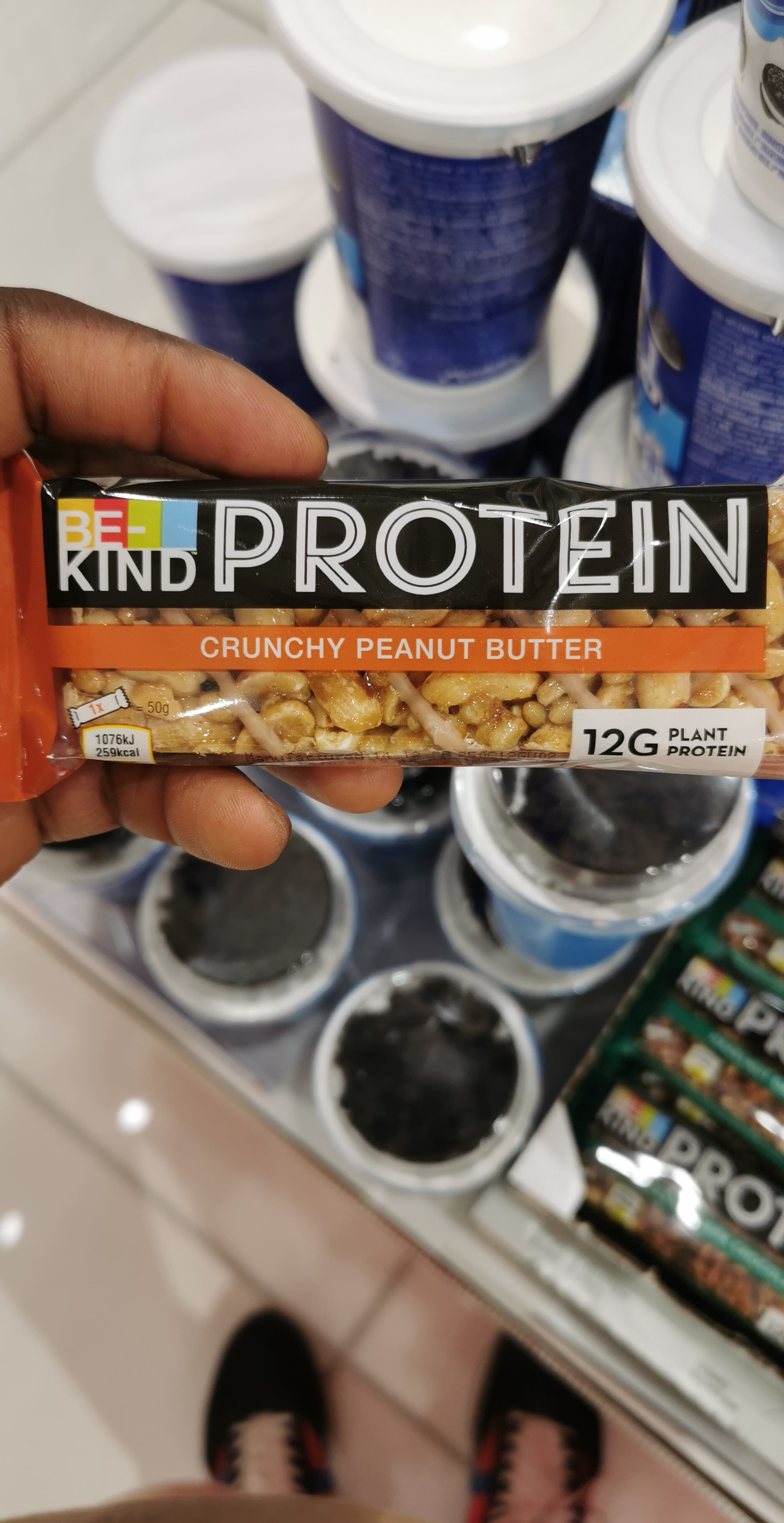 BE-KIND BE-KIND Protein Crunchy Peanut Butter packshot