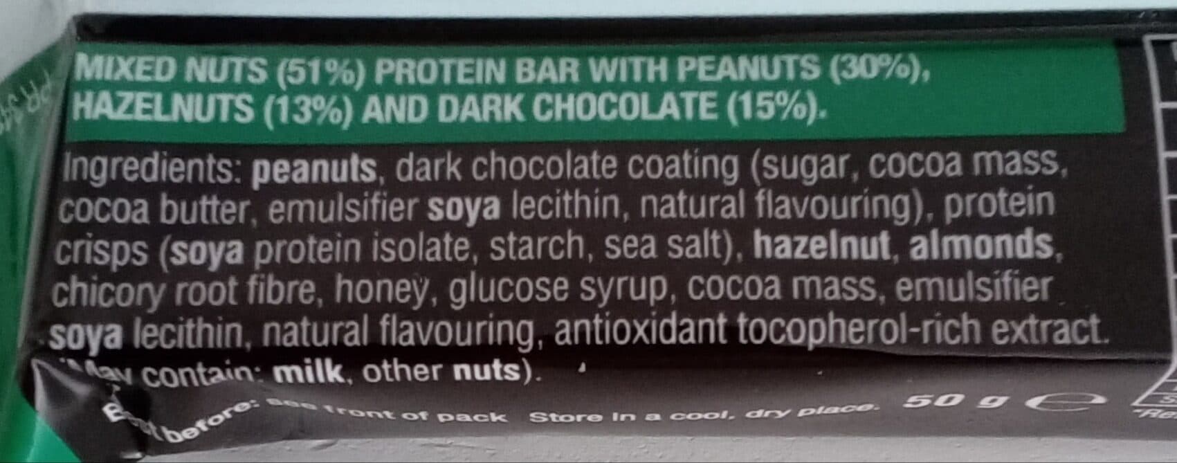 BE-KIND PROTEIN Hazelnut Dark Chocolate packshot