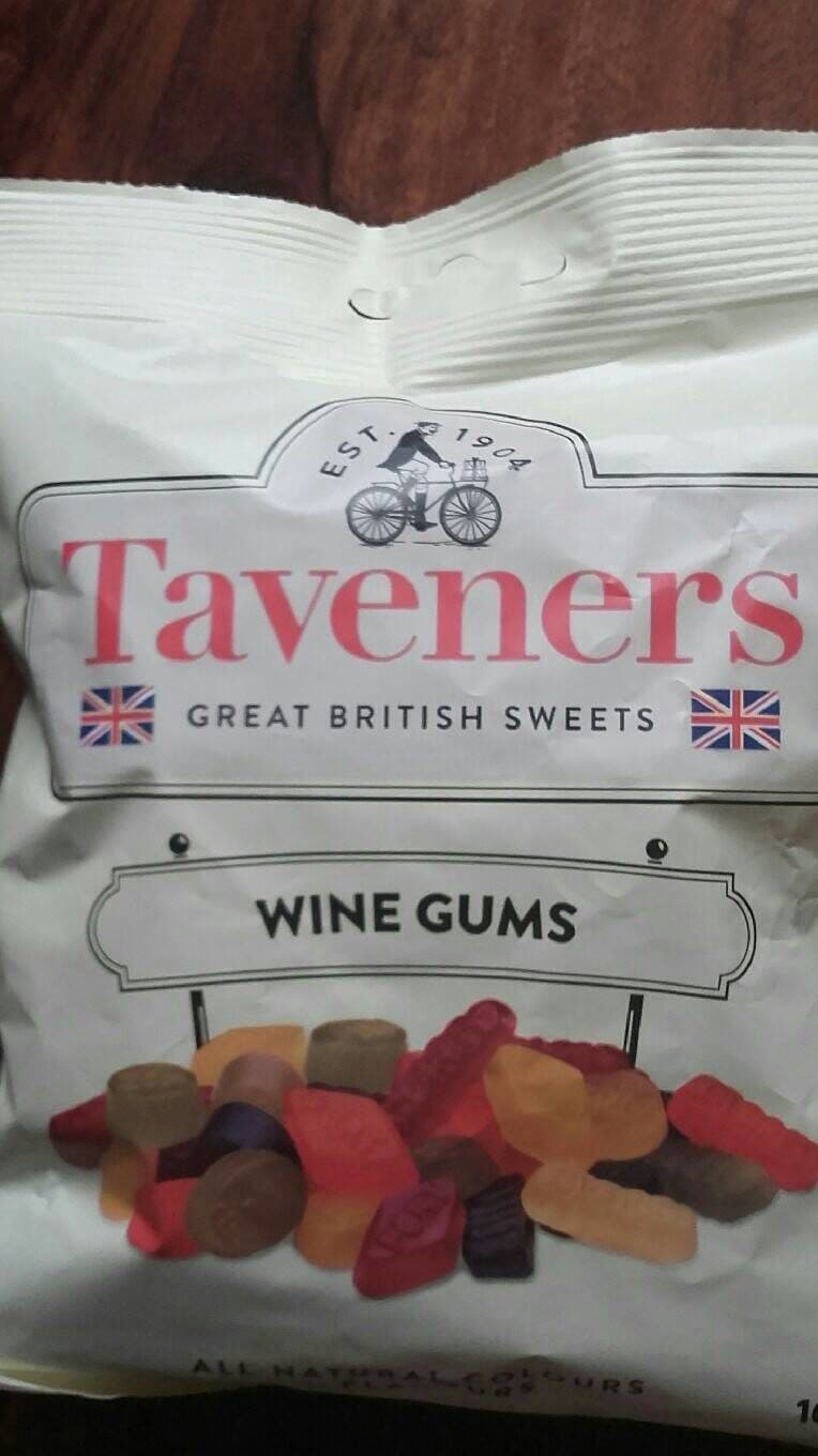 Taveners Taverners wine gums packshot