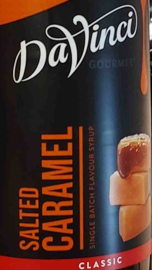 DaVinci gourmet Salted caramel classic packshot