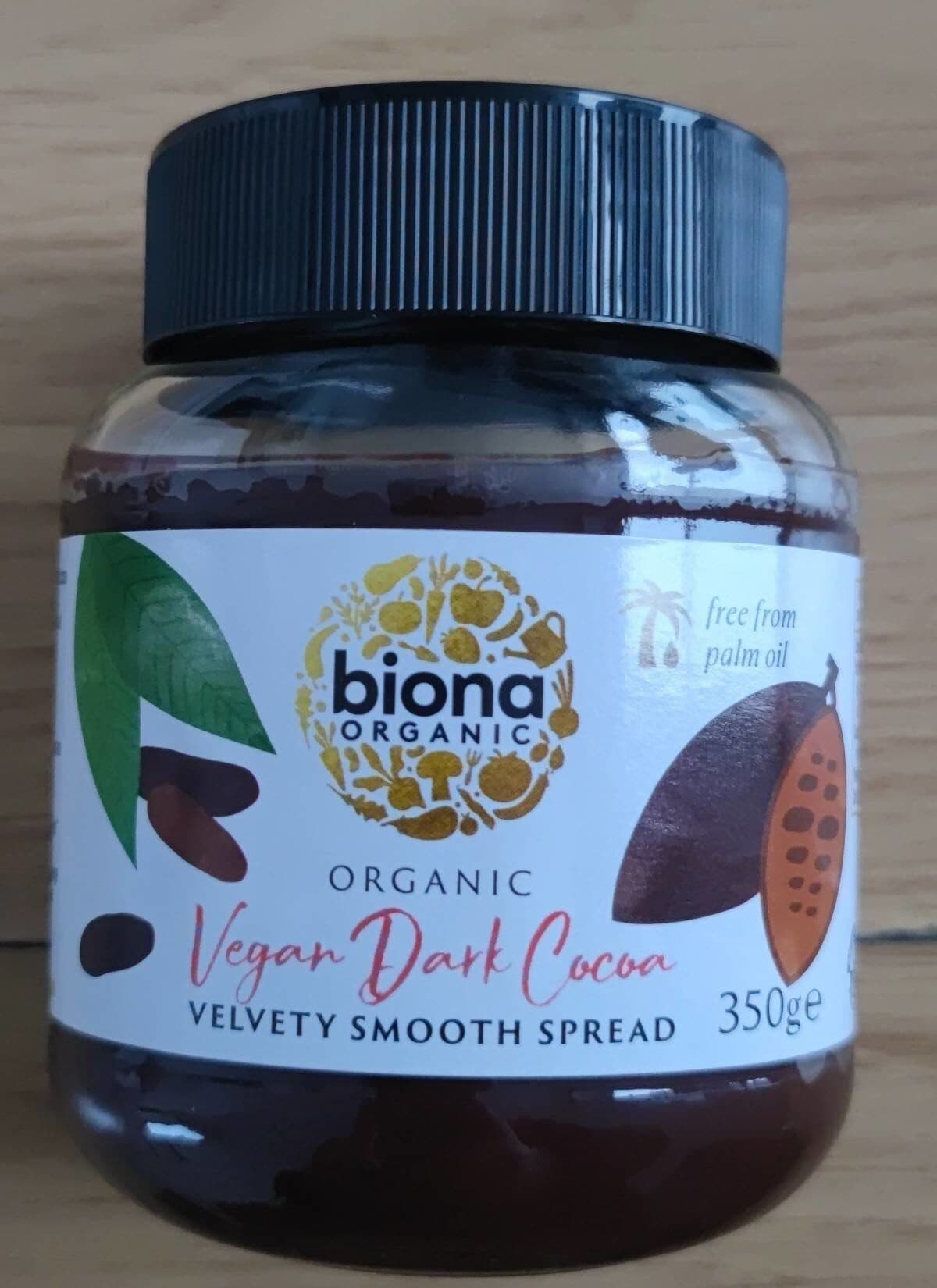 Biona Organic Vegan dark cocoa packshot