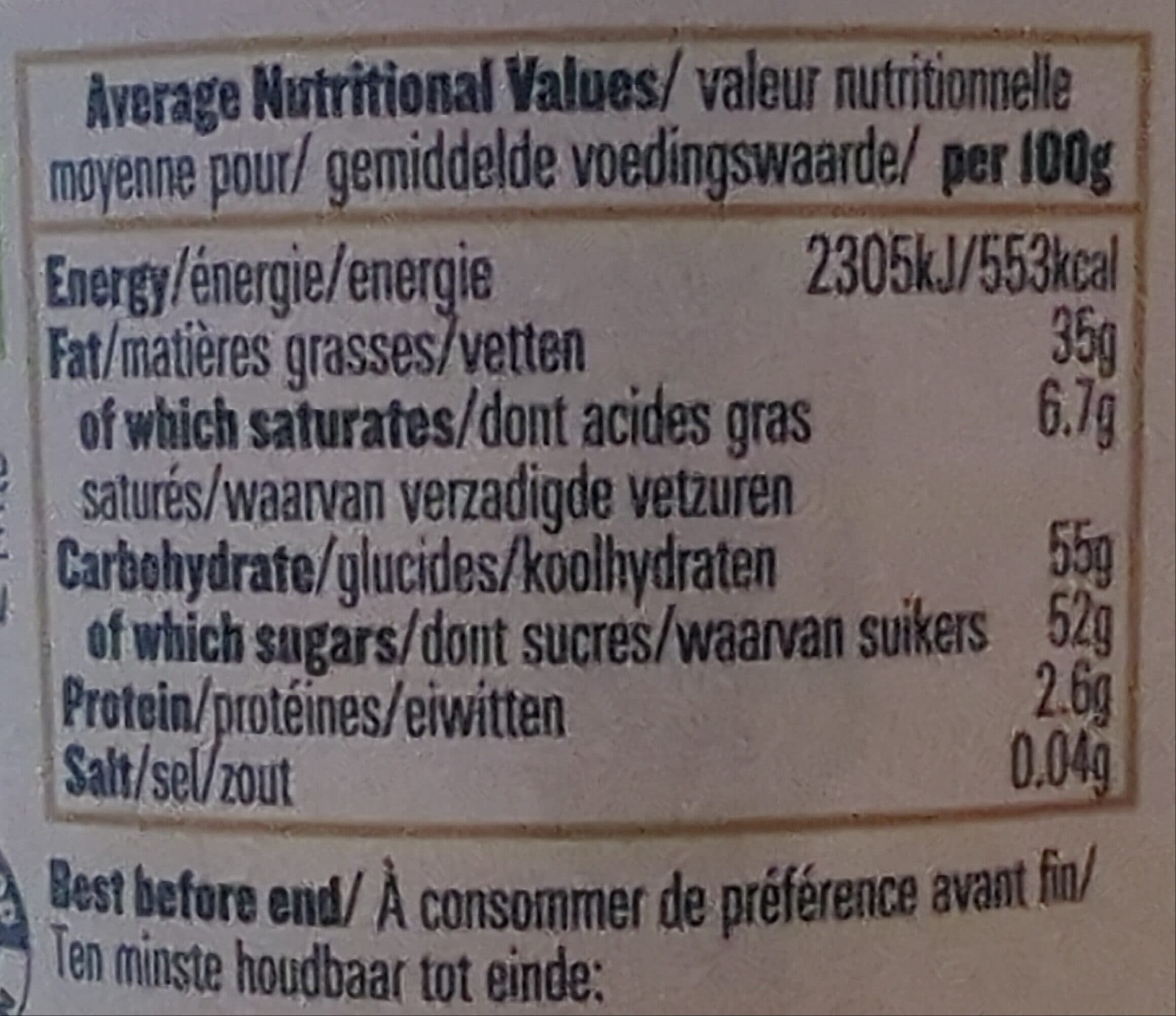 Biona Organic Vegan dark cocoa packshot