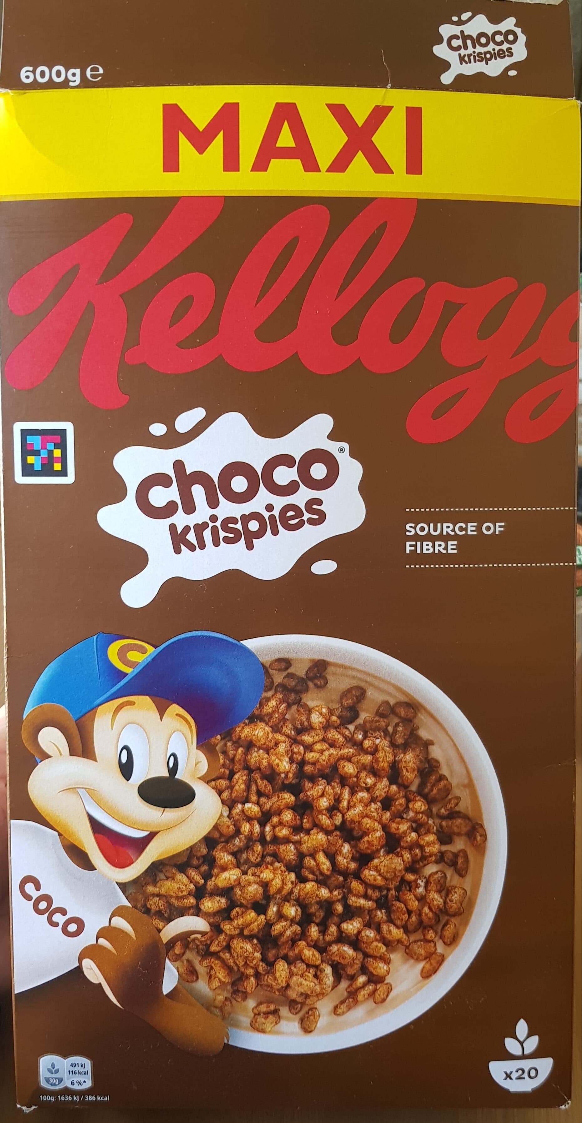 Kellogg's Choco Krispies packshot