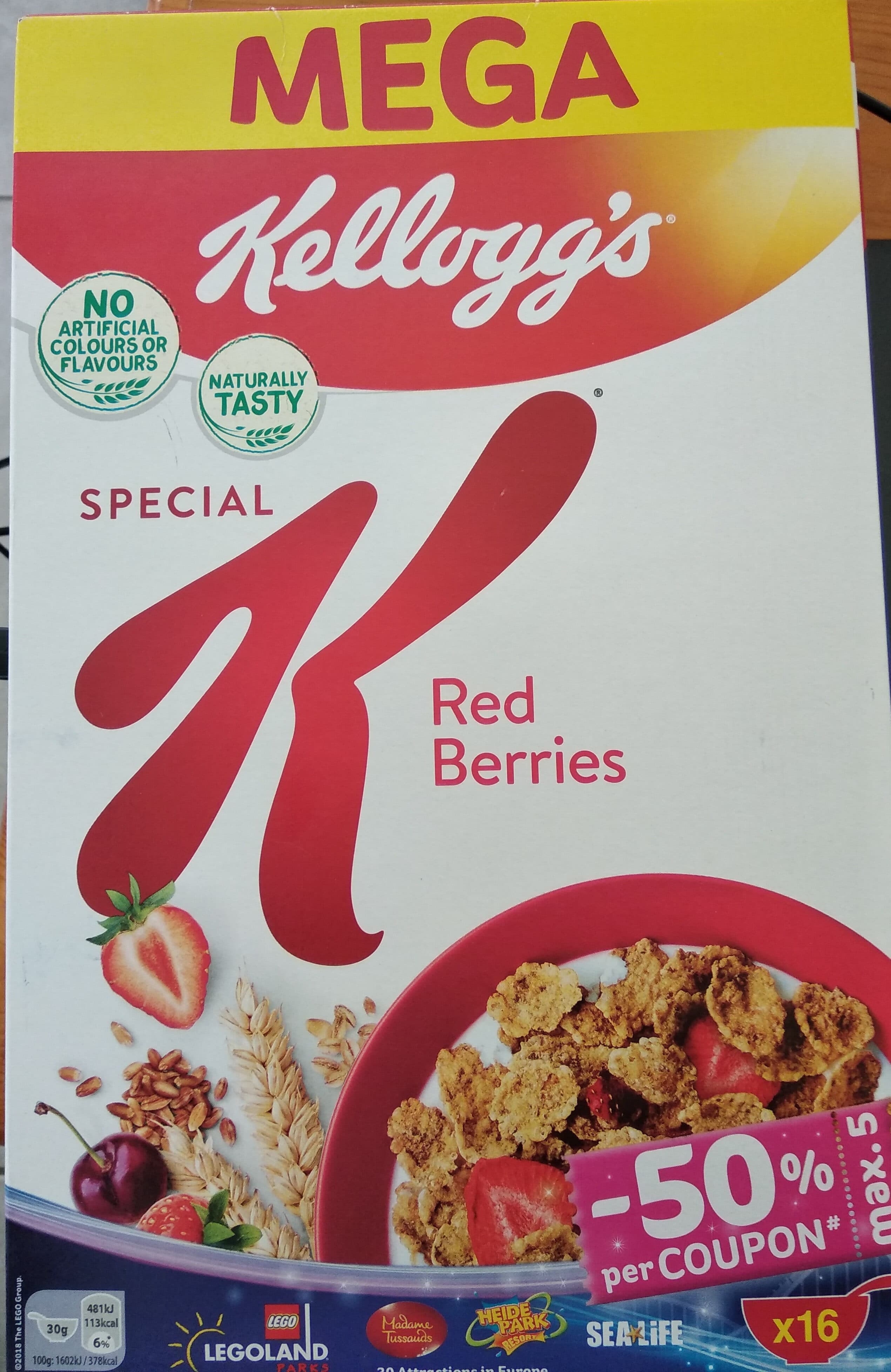 Kellogg's Special K - Red Berries packshot