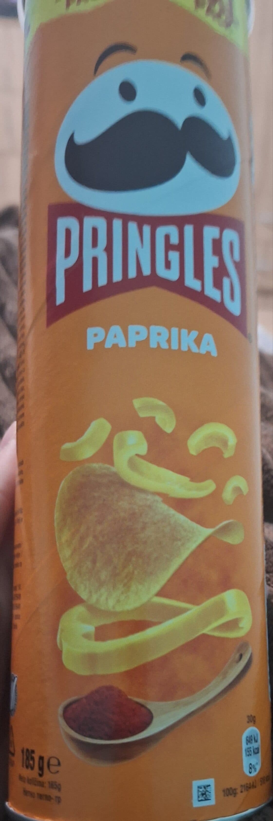 Pringles Paprika packshot