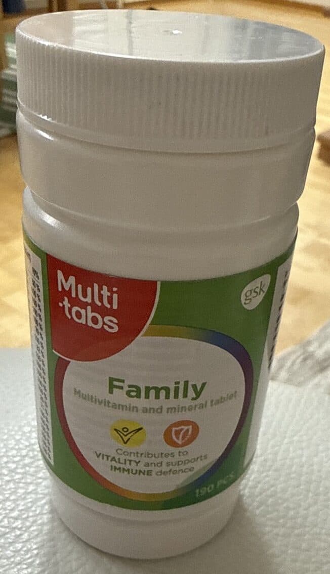GlaxoSmithKline Multi-tabs Family packshot