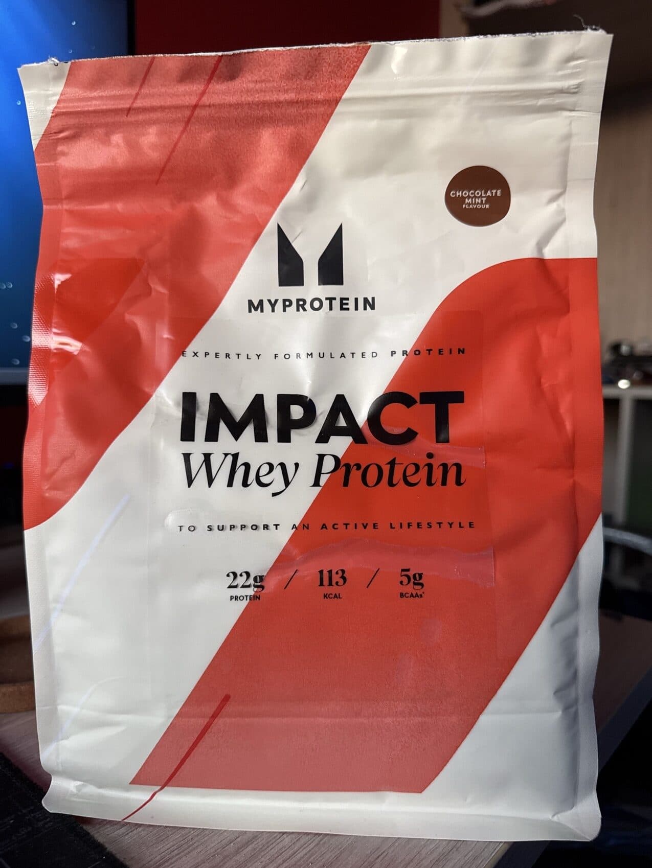 MyProtein Impact Whey Protein Choco Mint Flavour packshot