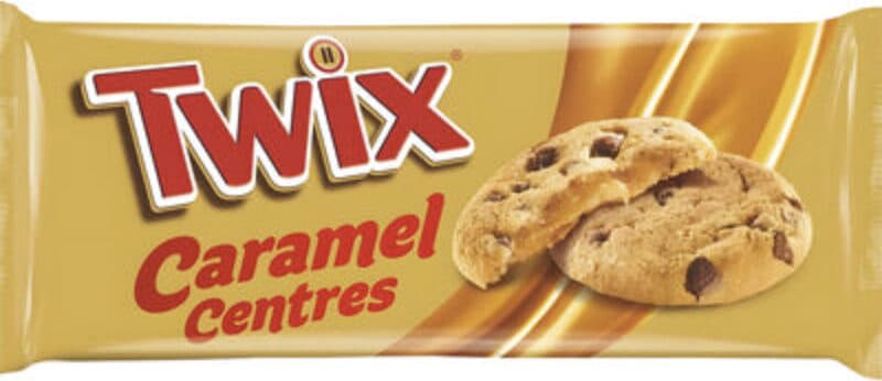 Twix Twix caramel centres packshot