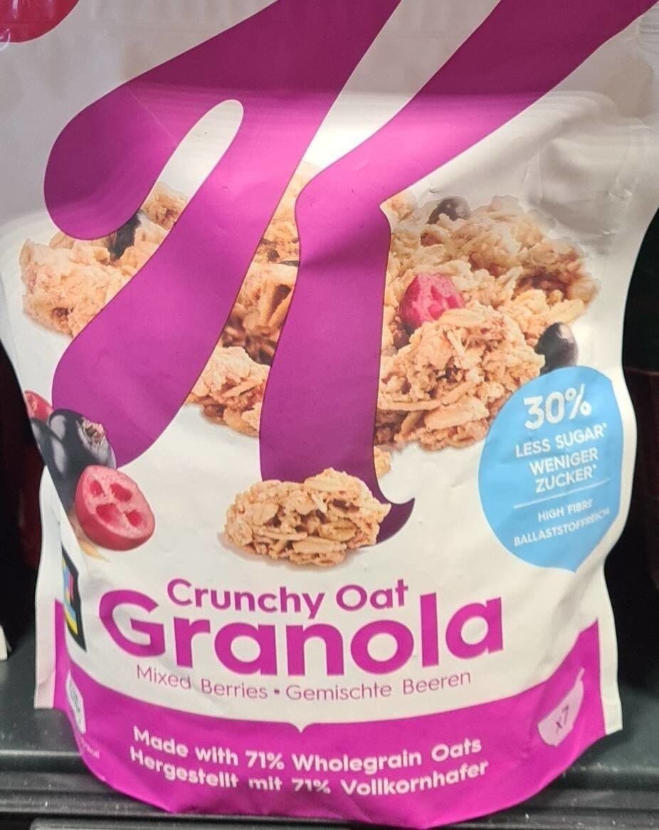 Kellogg's Crunchy Oat Granola packshot