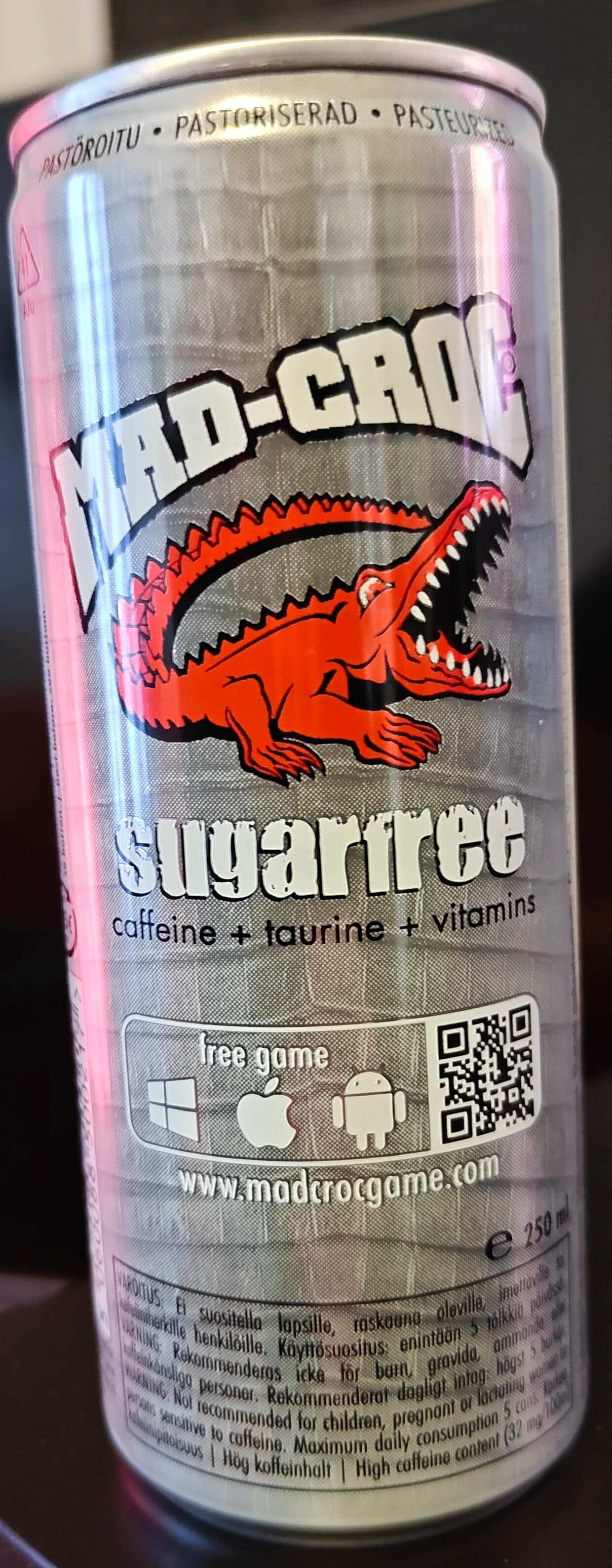 Mad-Croc Mad-Croc sugarfree packshot