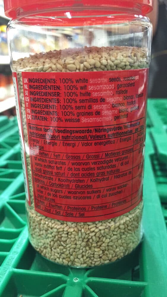 SAITAKU Sesame Seeds White Roasted packshot