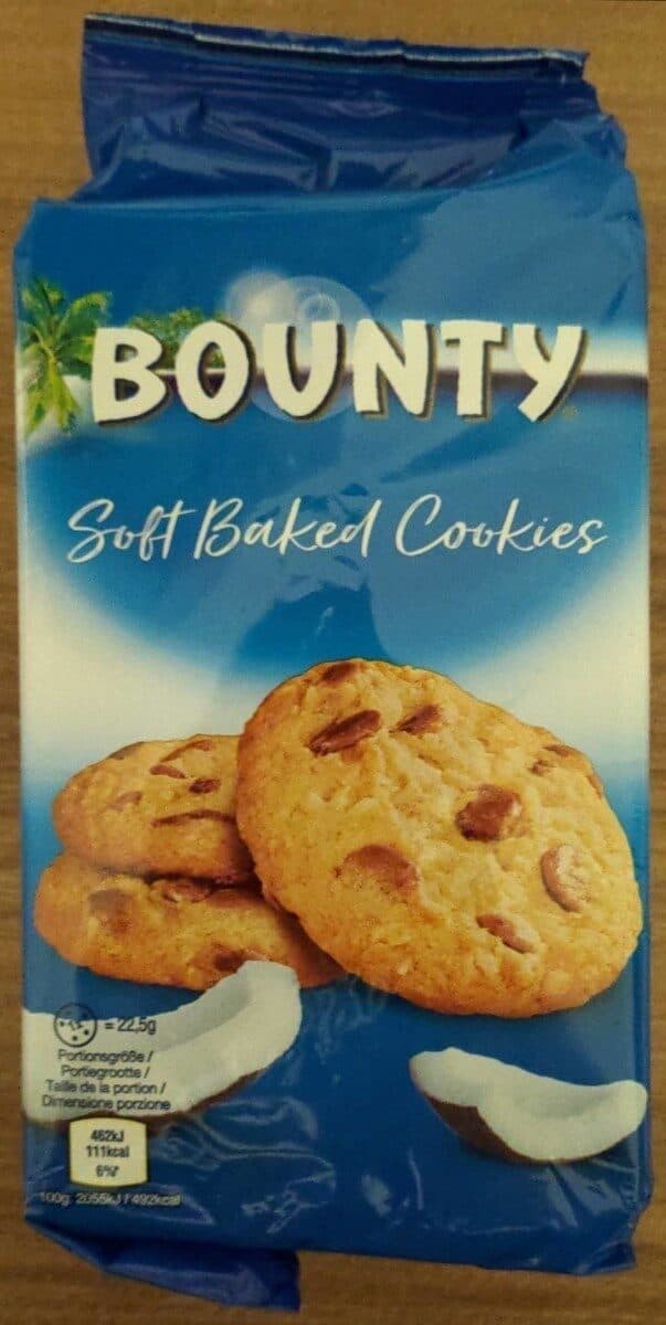 BOUNTY Soft Baked Cookies packshot