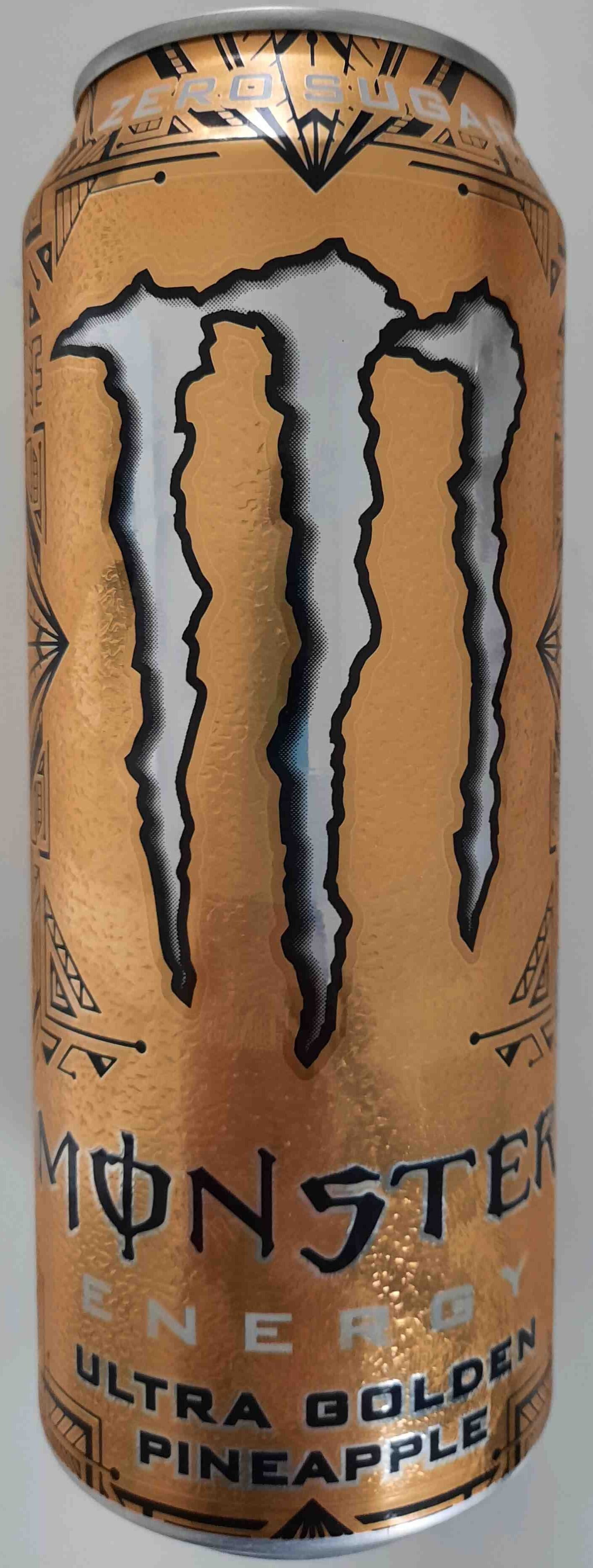 Monster Energy Ultra golden pineapple packshot