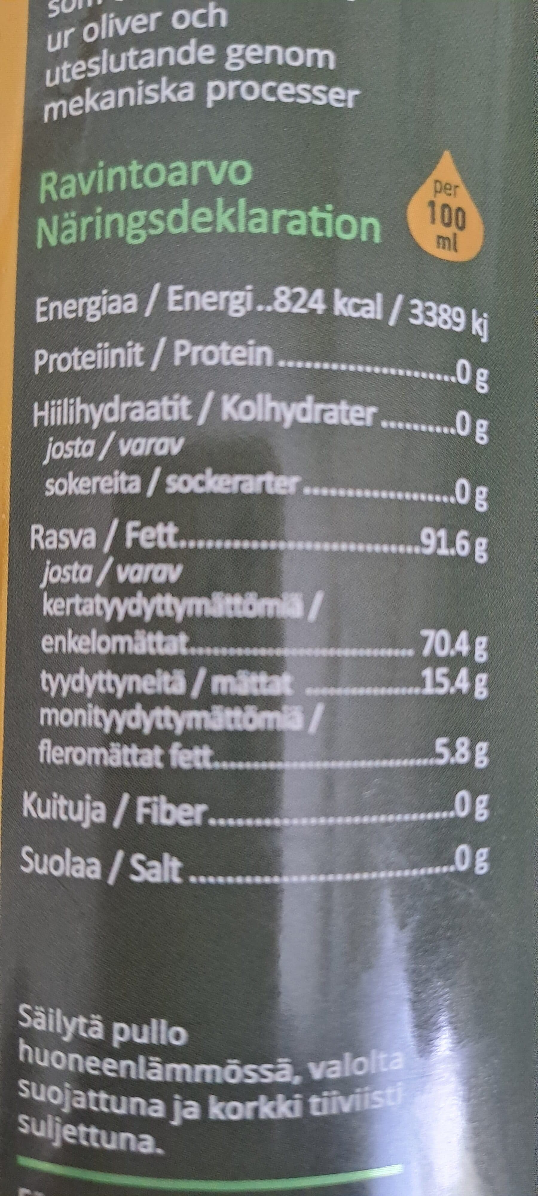 Happy Olive Extraneitsytoliiviöljy packshot