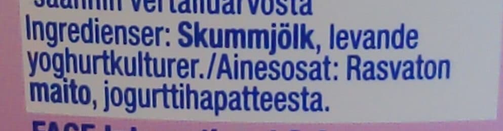 Fage Total 0% Rasva packshot