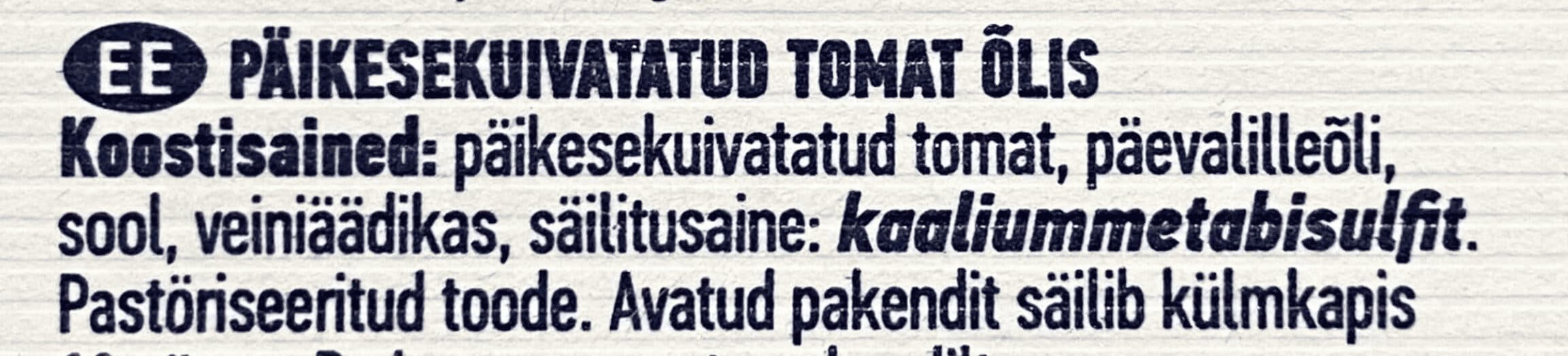 Royal Mediterranean Aurinkokuivattu tomaatti öljyssä packshot