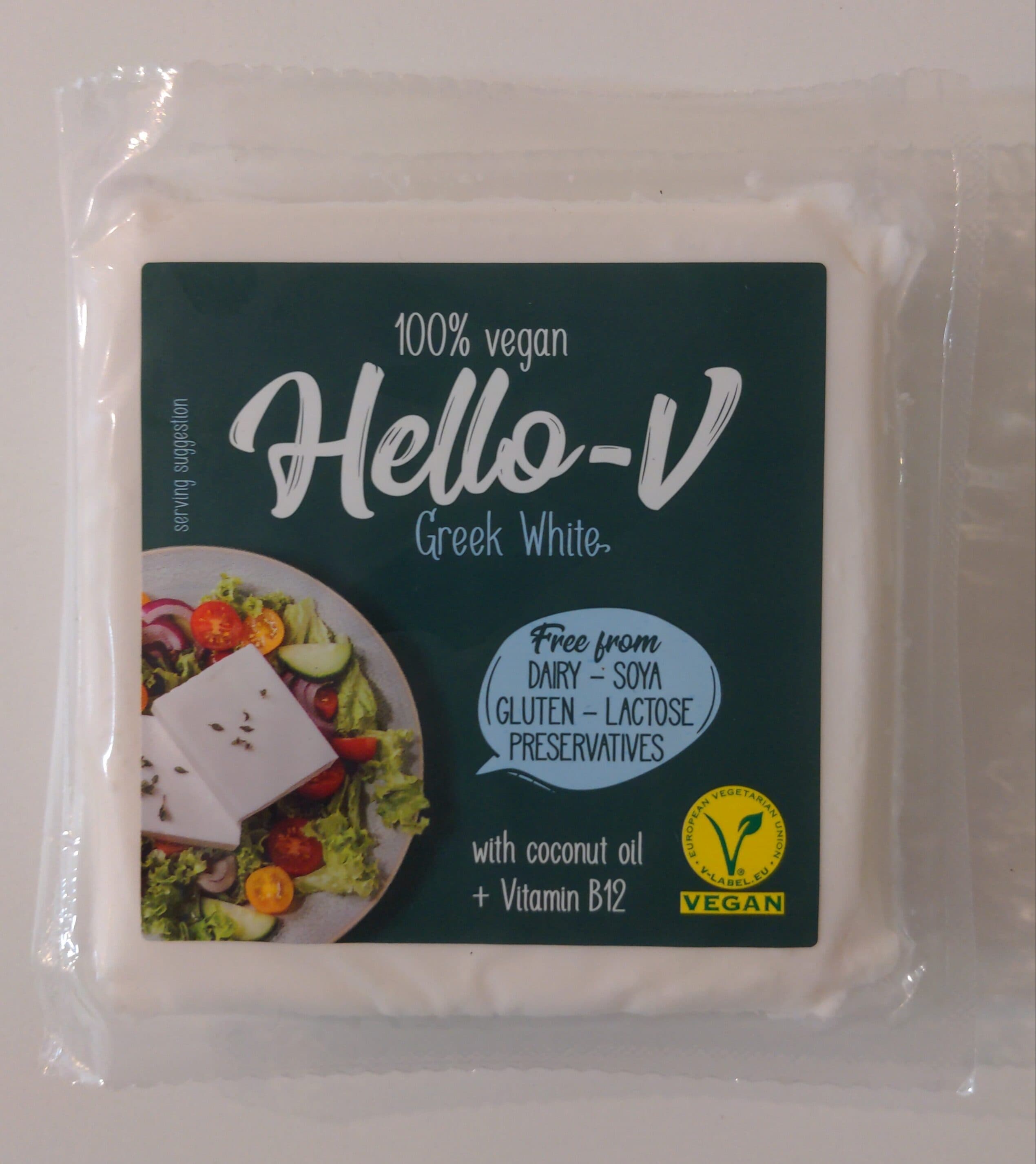 Hello-V Greek White packshot