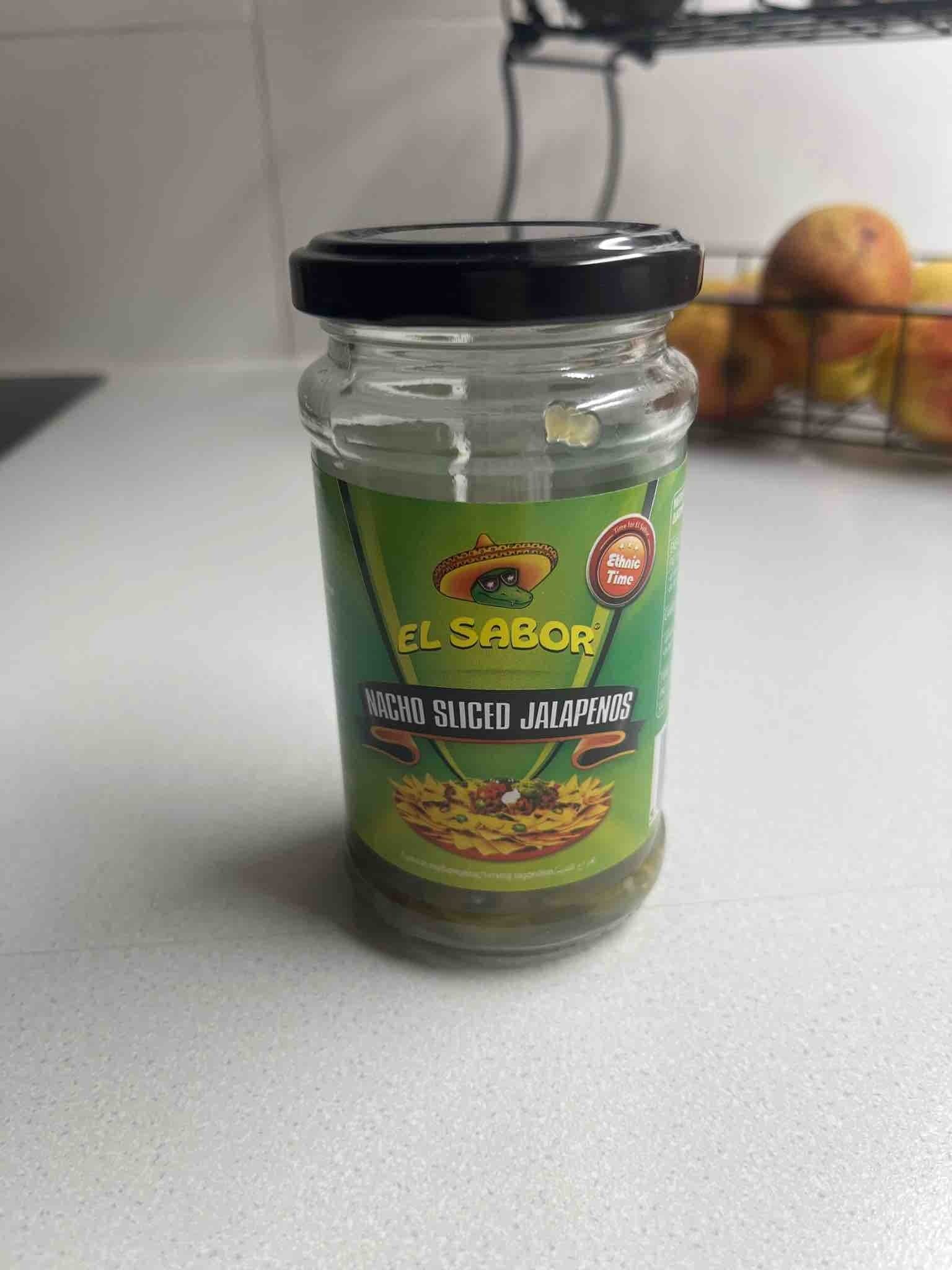 El Sabor Nacho Sliced Jalapenos packshot