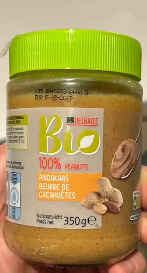 Delhaize Peanut Butter Organic packshot
