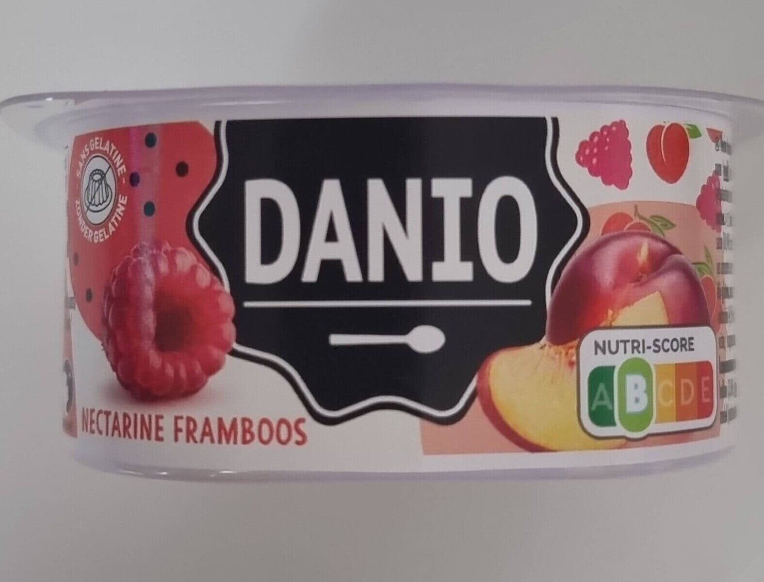 Danio Danio nektariini-vadelma packshot