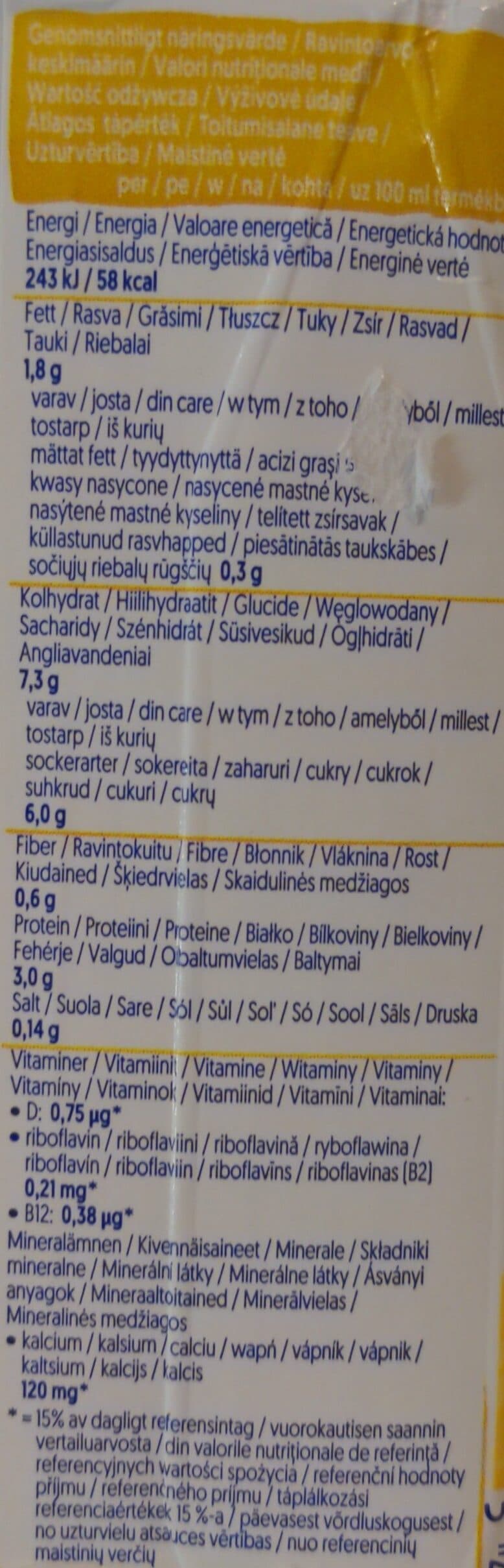 Alpro Banana soya packshot