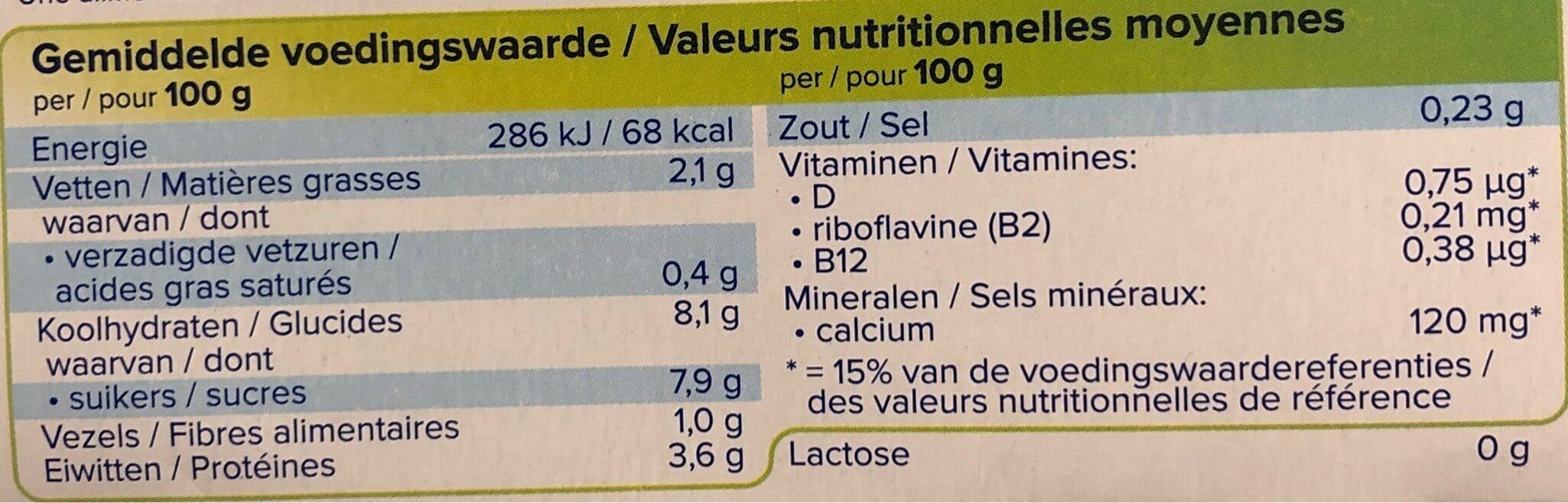 DANONE AS Strawberry soya packshot