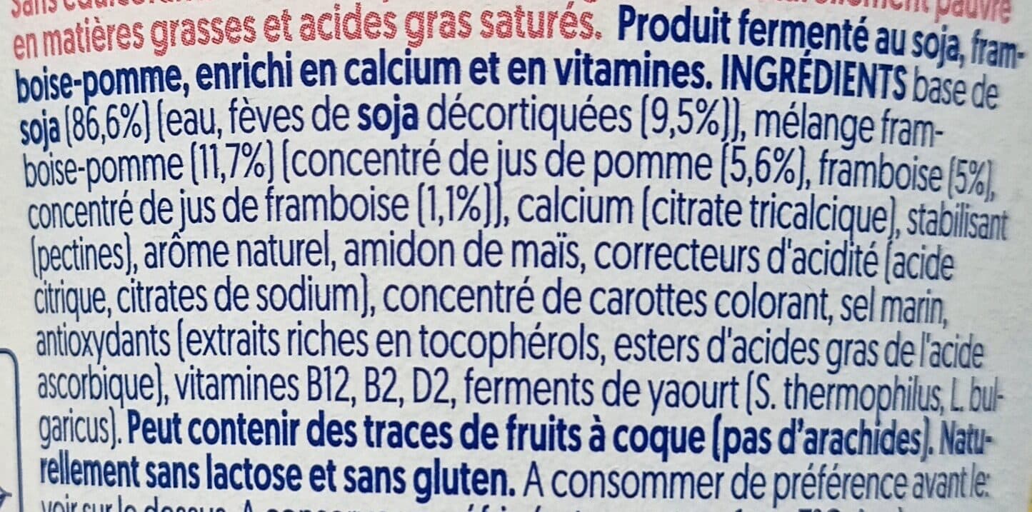 alpro Himbeere Apfel packshot