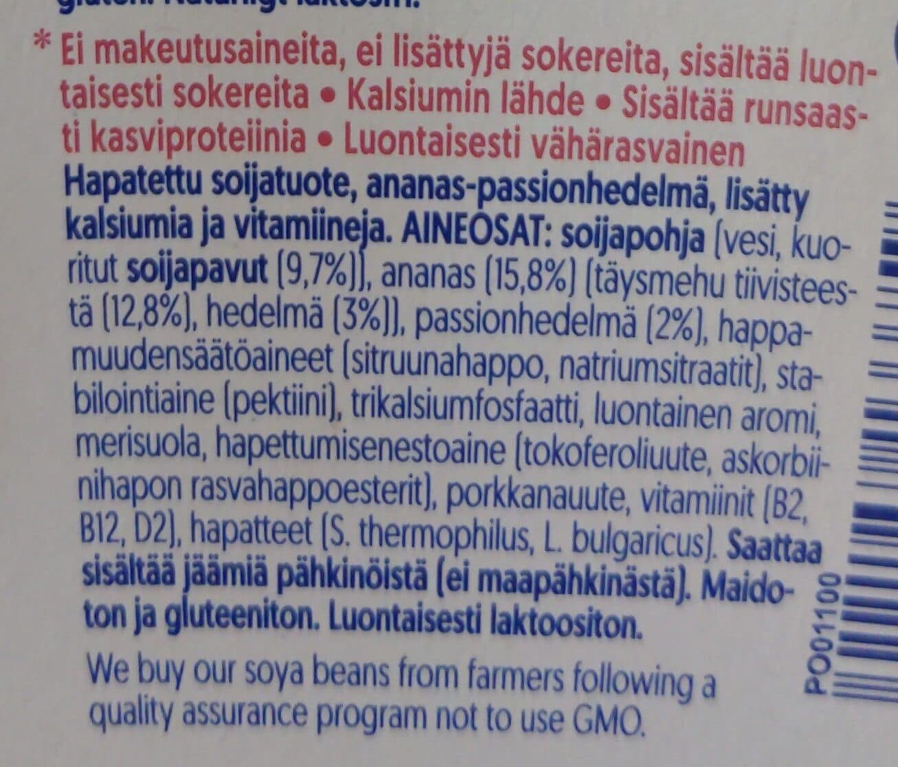 alpro Alpro Soja-Joghurtalternative Ananas Passionsfrucht ohne Zuckerzusatz, 400g, gekühlt, vegan packshot