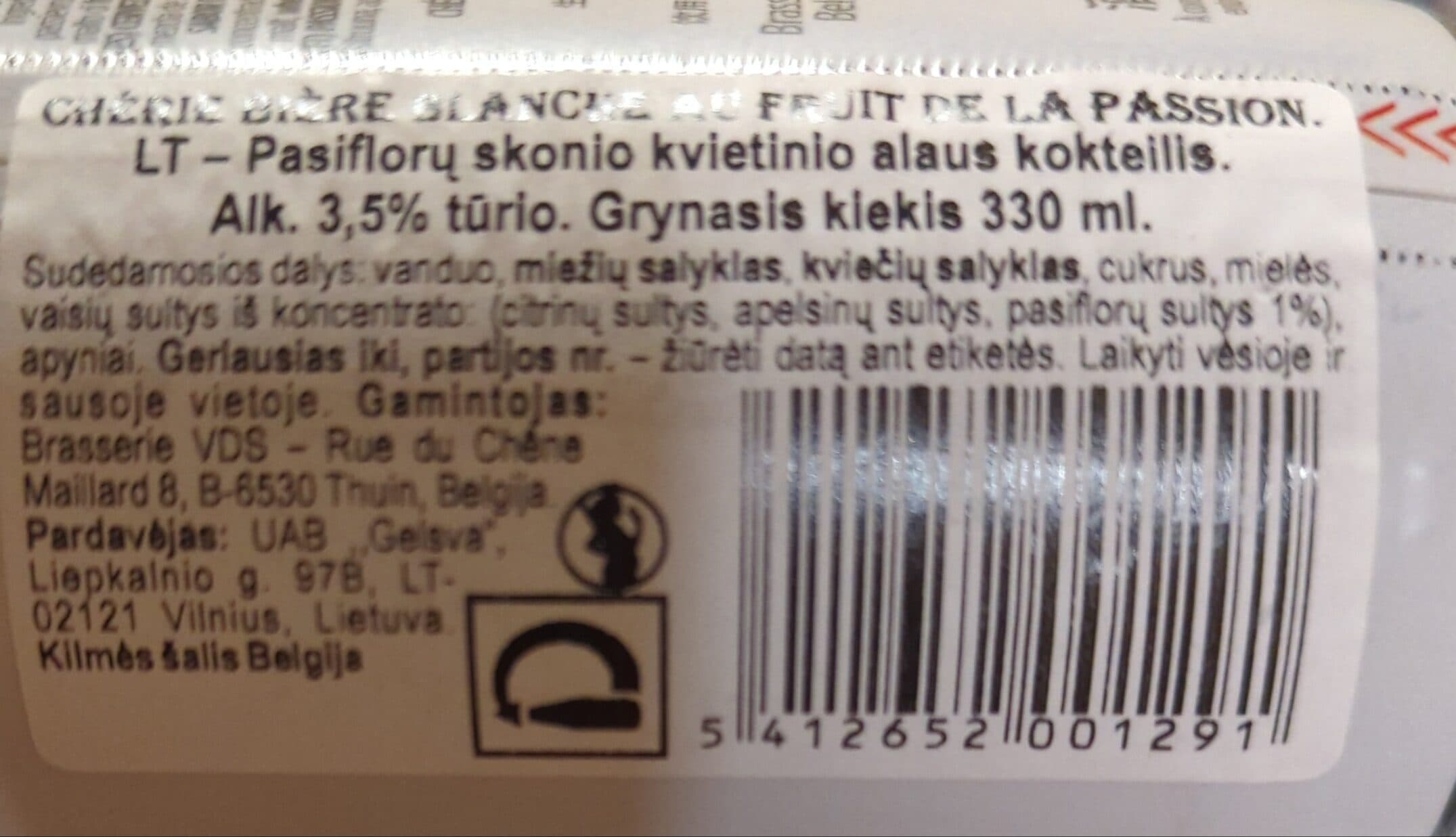 Open Food Facts 3.5% packshot