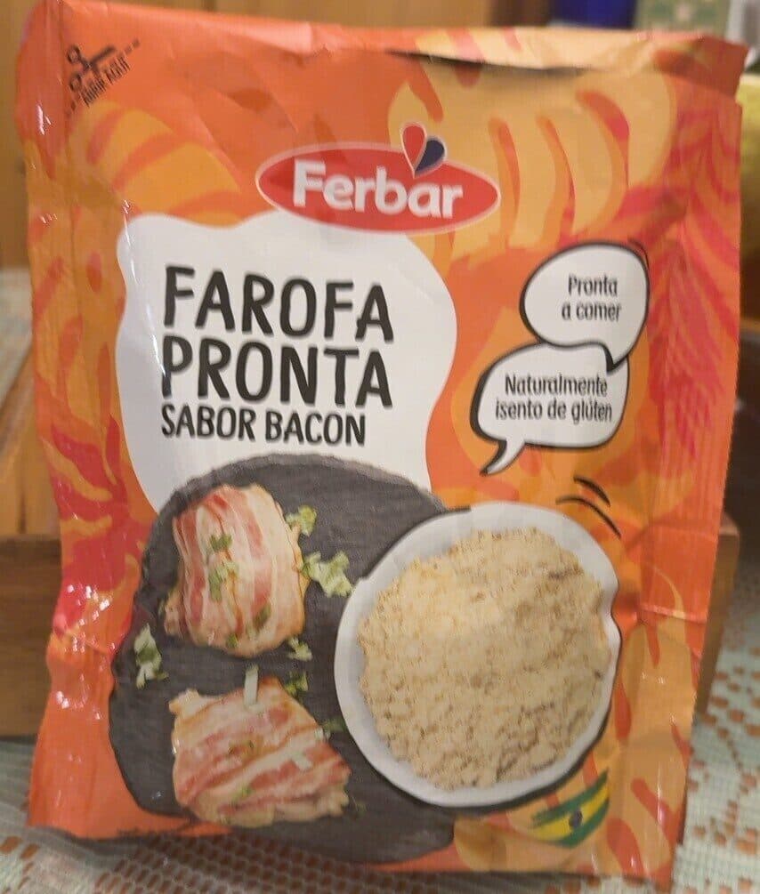 Ferbar Farofa pronta bacon packshot
