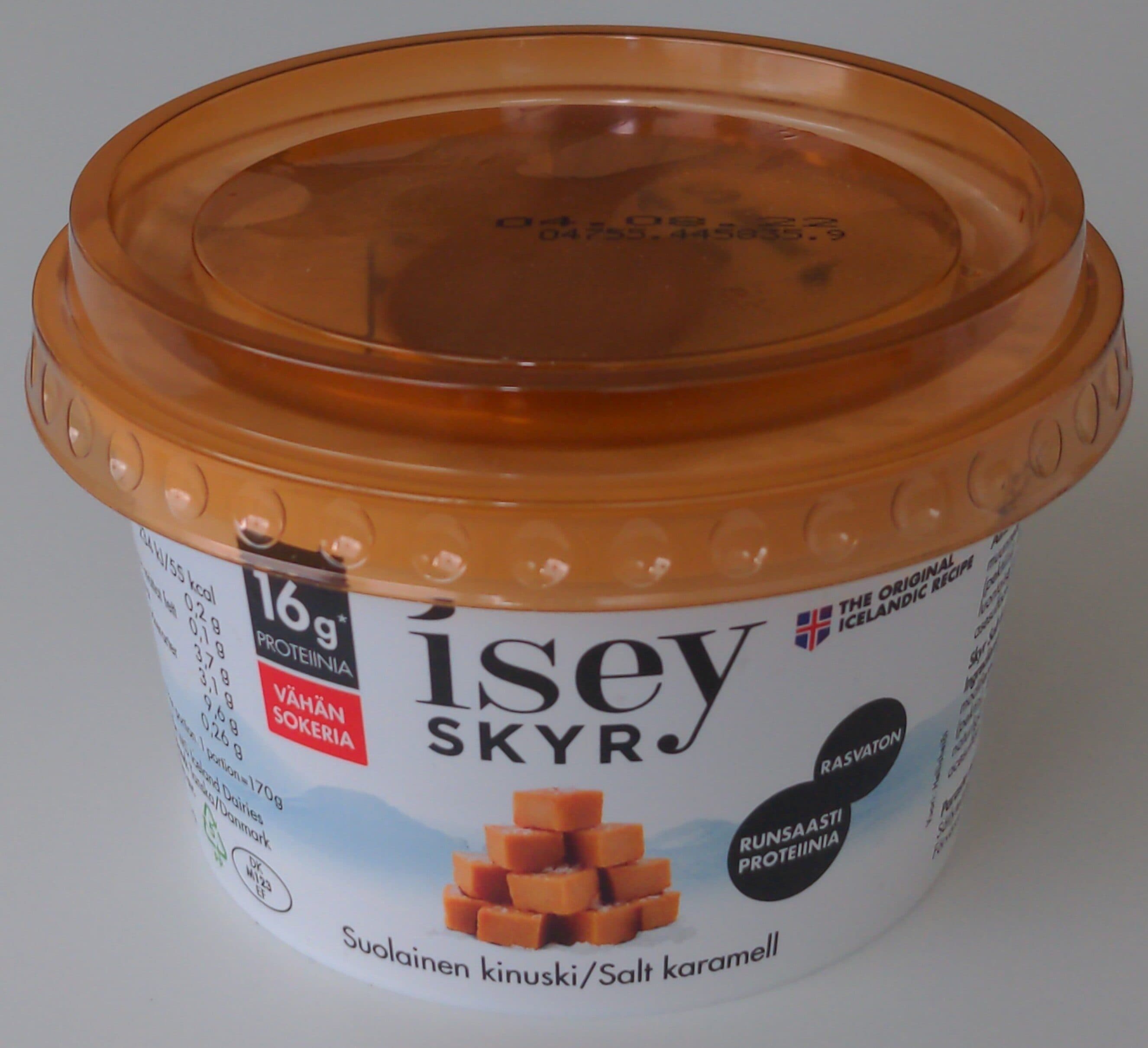 Isey Skyr Salted caramel packshot