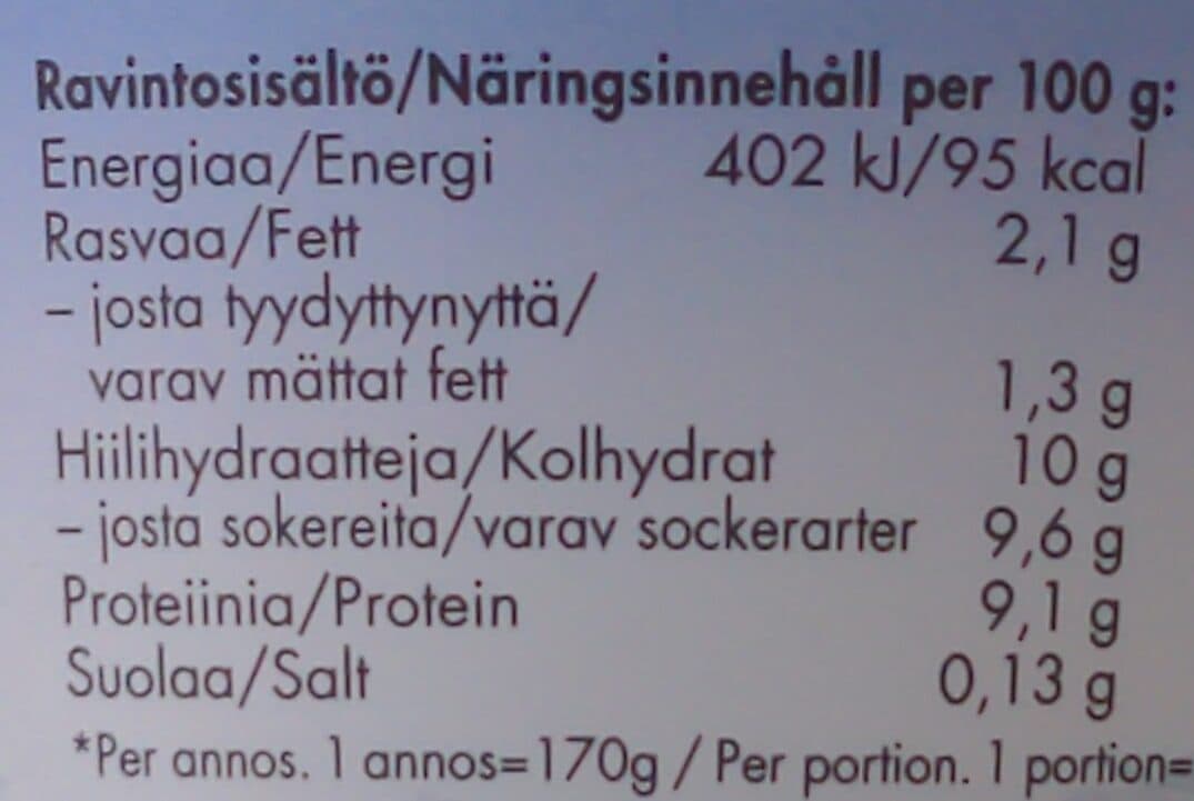 Isey Skyr mustikka packshot
