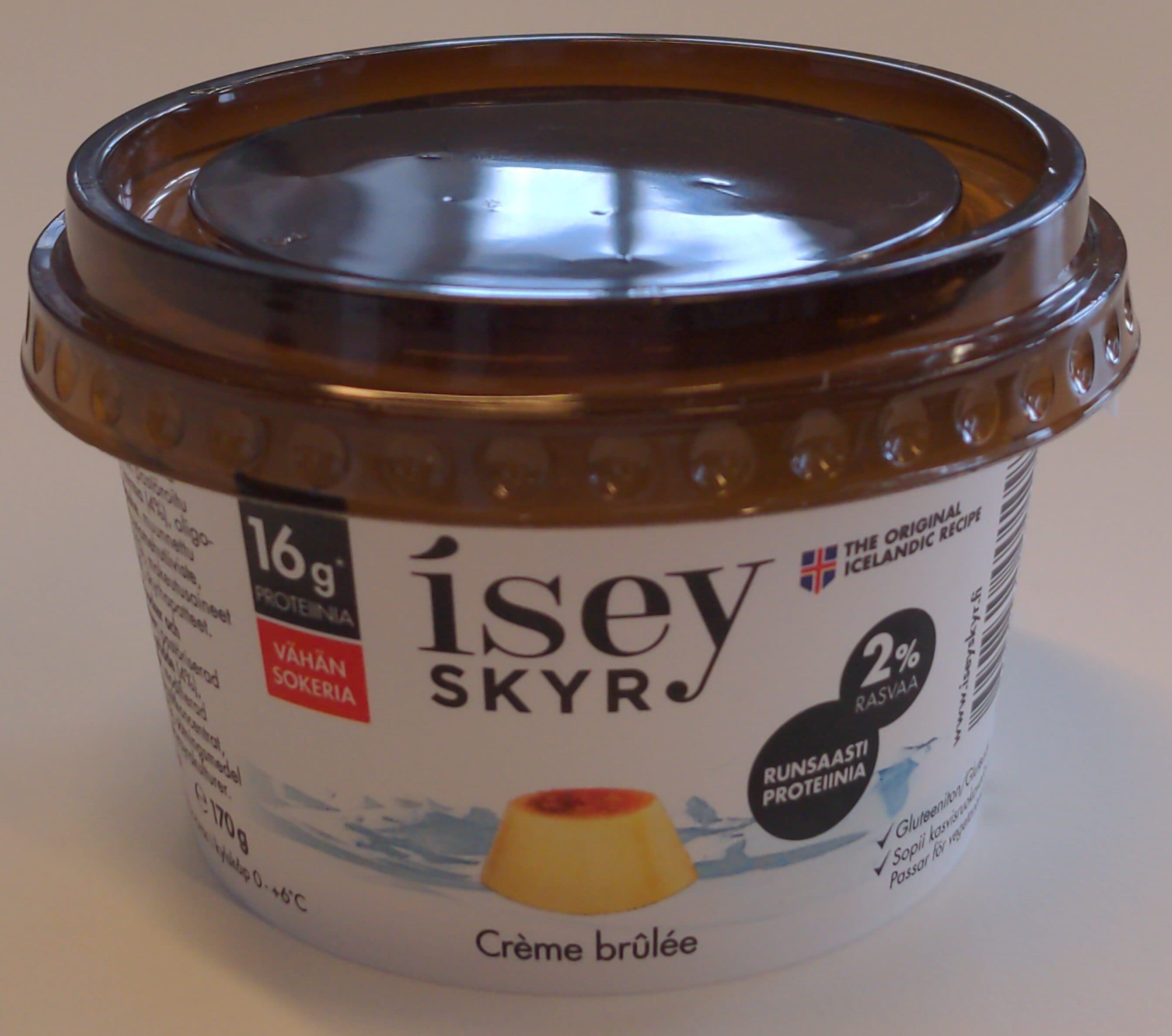 Ísey Skyr Créme Brûlée packshot
