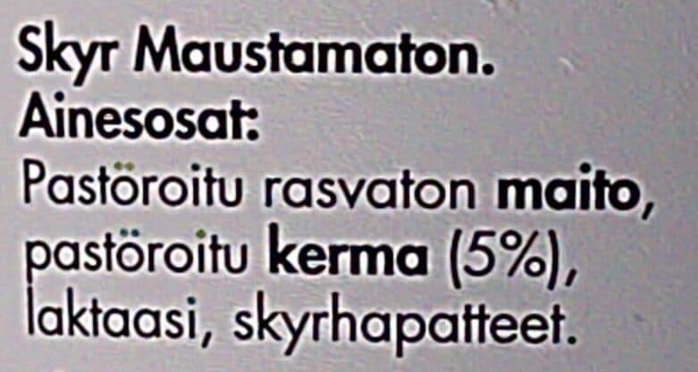 Isey Skyr maustamaton packshot